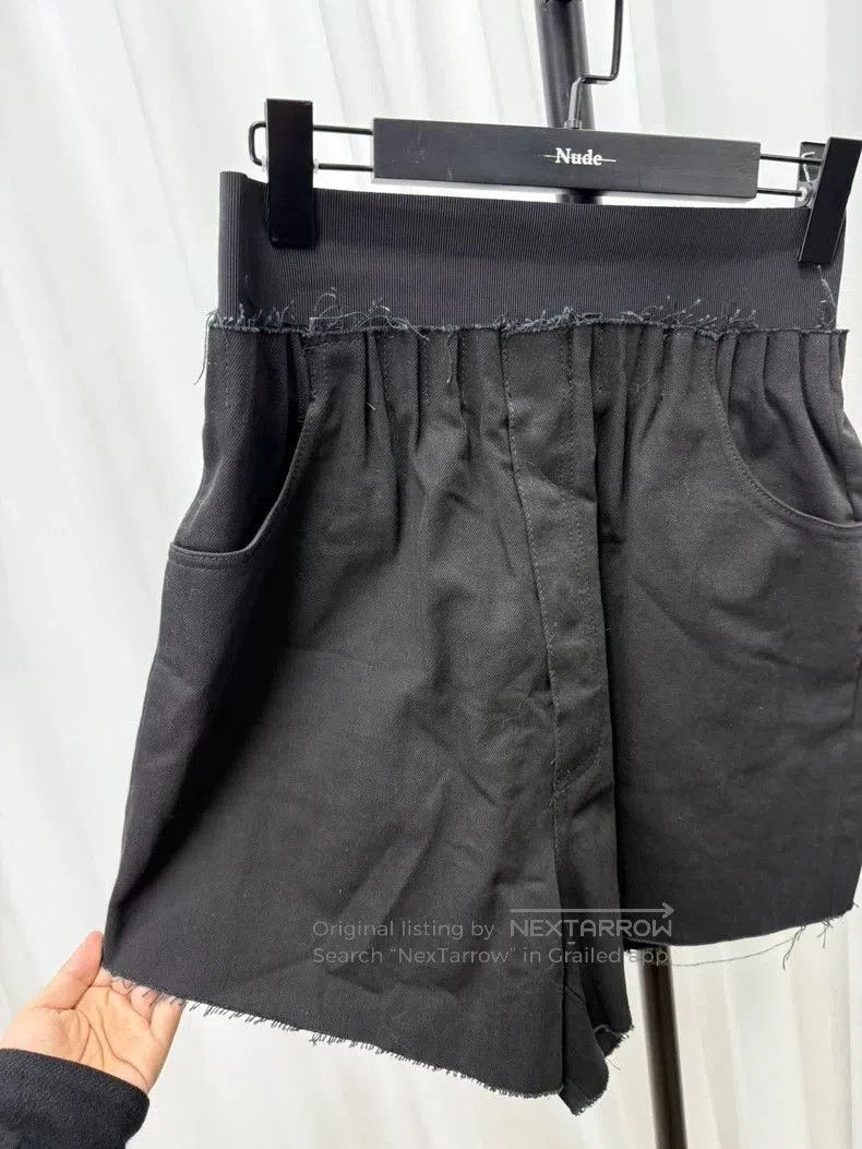 Raf Simons Raf Simons Black Denim Boxing Shorts. Size US 30 / EU 46 - 4 Thumbnail