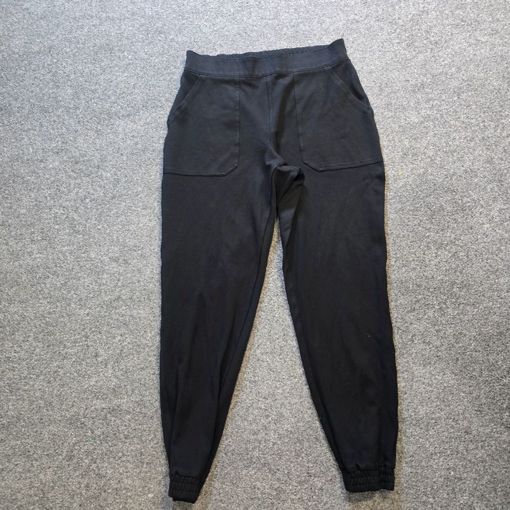 Spanx Spanx Pants Women Size Large Black Perfect Joggers Pull On Pockets Lounge Casual Size 36" / US 14 / IT 50 - 2 Thumbnail