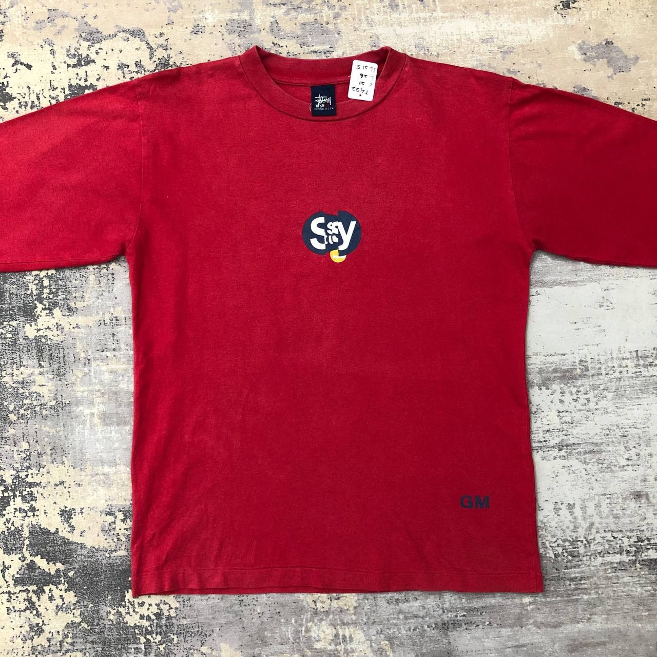 Stussy T422 90s STUSSY LONG SLEEVE TEE Size US M / EU 48-50 / 2 - 3 Thumbnail