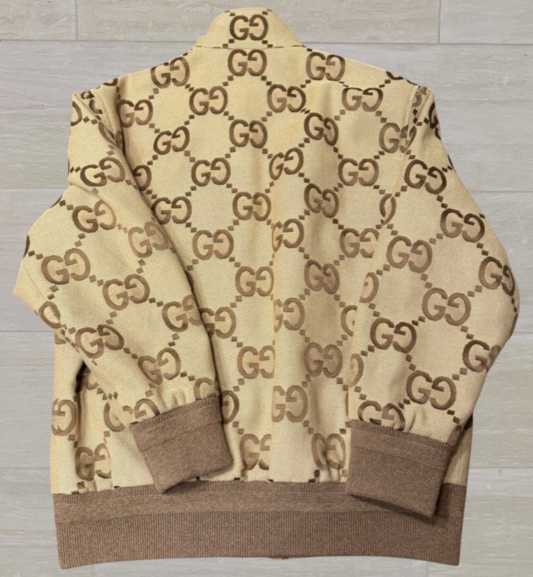 Gucci Gucci GG Jumbo Monogram Canvas Jacket Full Zip Size US M / EU 48-50 / 2 - 2 Thumbnail