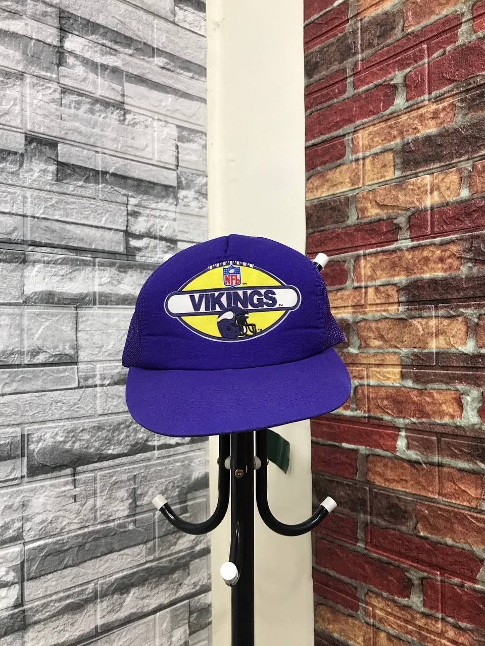 NFL × Vintage VINTAGE 90S NFL VIKINGS HAT Size ONE SIZE - 2 Thumbnail