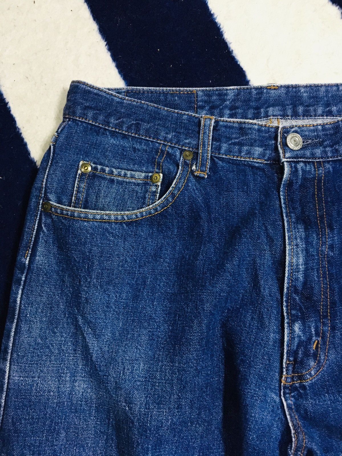 Big John Big John Distressed Jeans (16) Size US 32 / EU 48 - 14 Thumbnail
