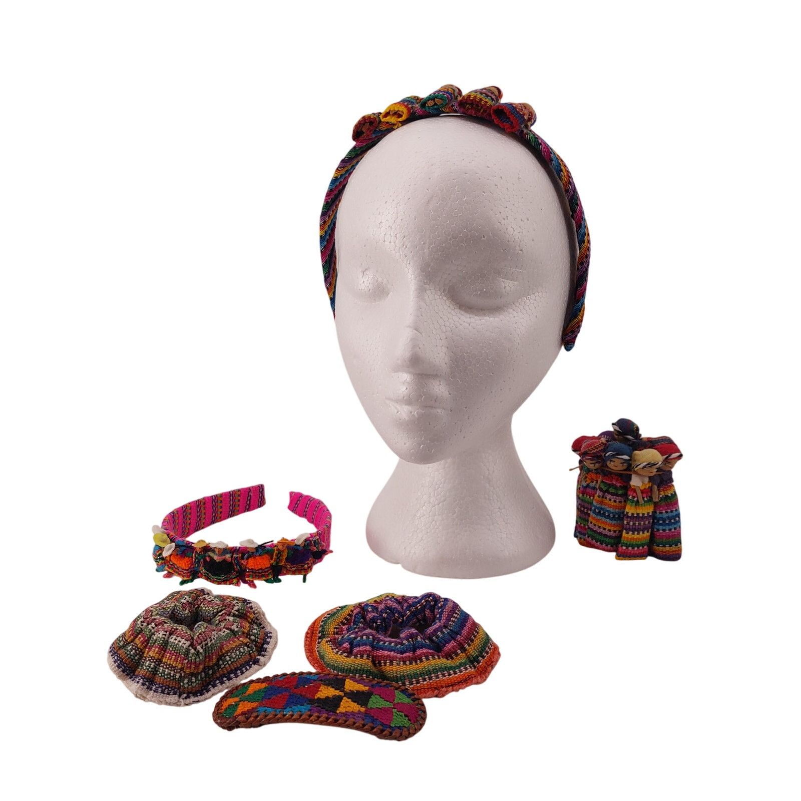 Other Guatemala Head Bands Hair Clips Accessories Handmade Dolls Size ONE SIZE - 1 Thumbnail