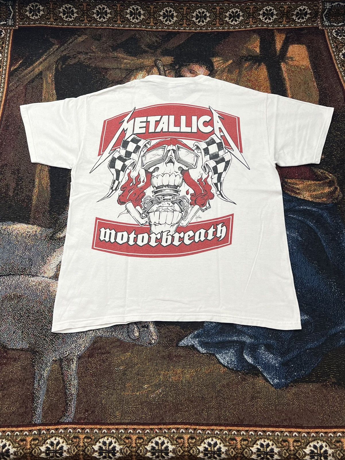 Band Tees 2011 Metallica Motorbreath Tee Size US L / EU 52-54 / 3 - 4 Thumbnail