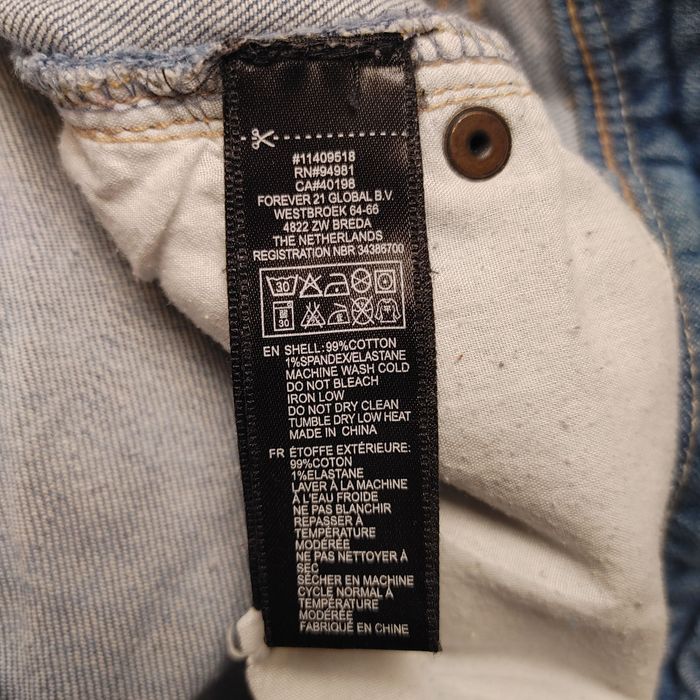 Forever 21 Forever 21 Women's Denim Blue Distressed Jeans 30 Grailed