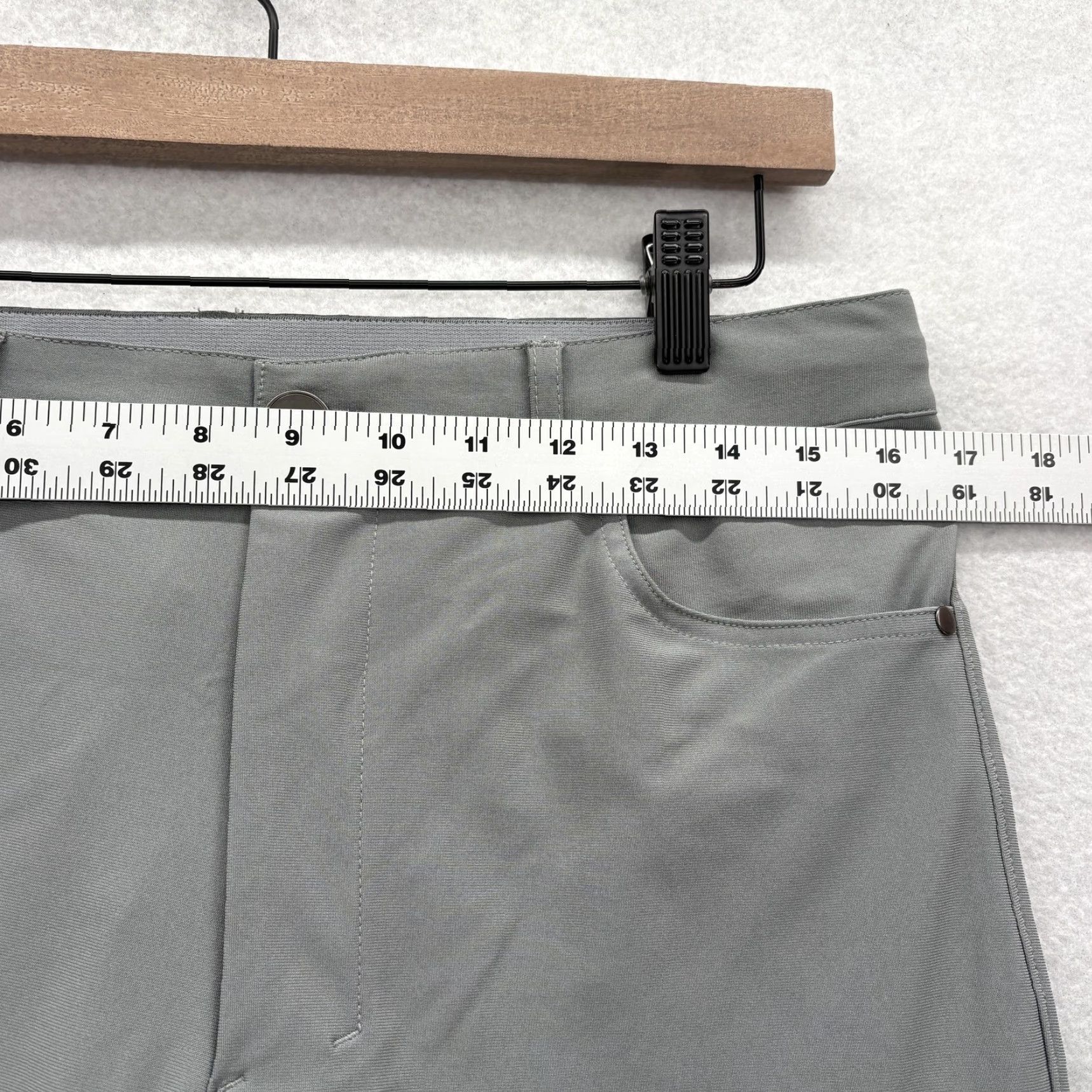 Vintage AHA SELECTED Kinetic All Day 6 Pocket Pants Mens M Gray Khakis Pants Size US 31 - 7 Thumbnail