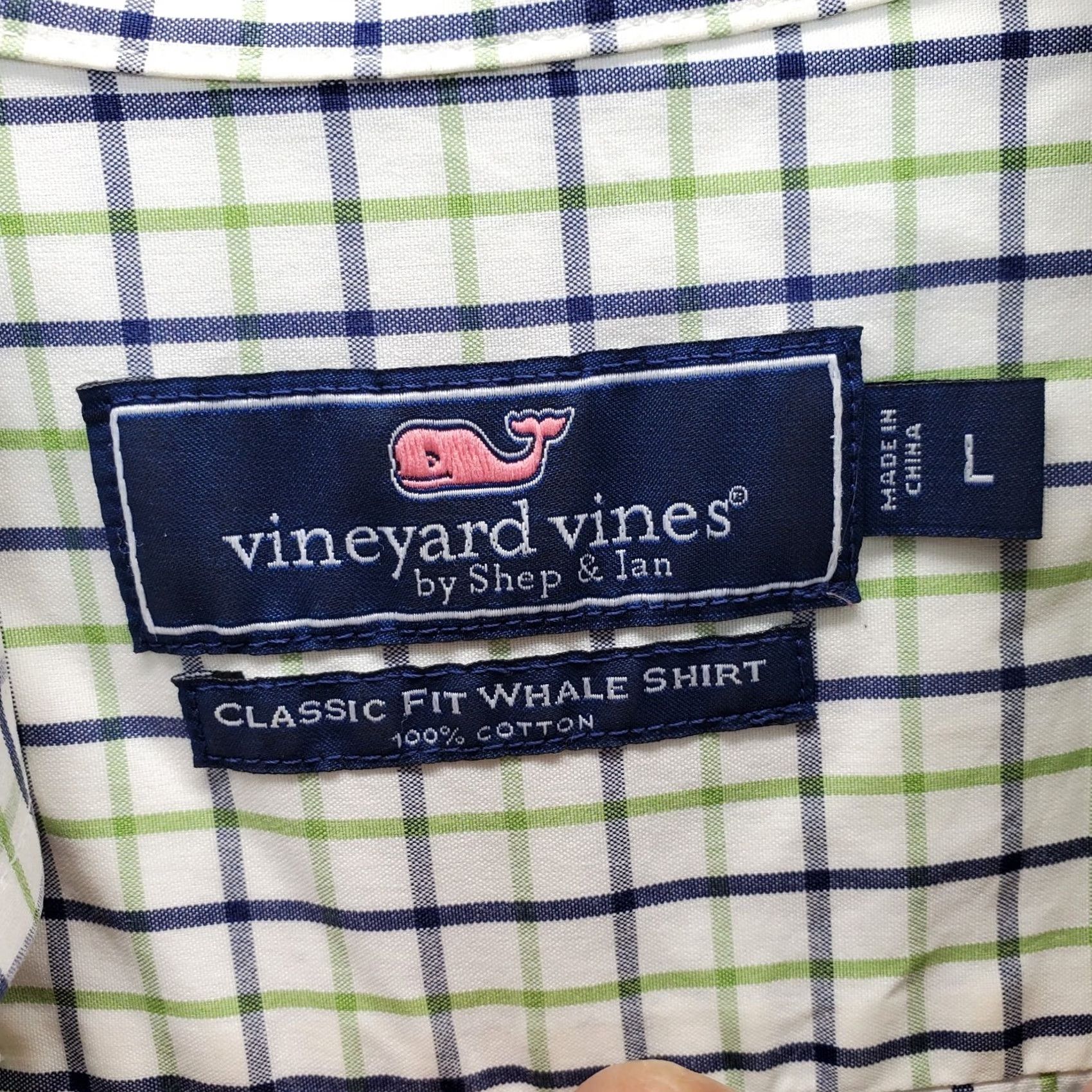 Vineyard Vines Vineyard Vines Shirt Mens Large Multi Plaid Classic Fit Button-Down Collar Size US L / EU 52-54 / 3 - 5 Thumbnail