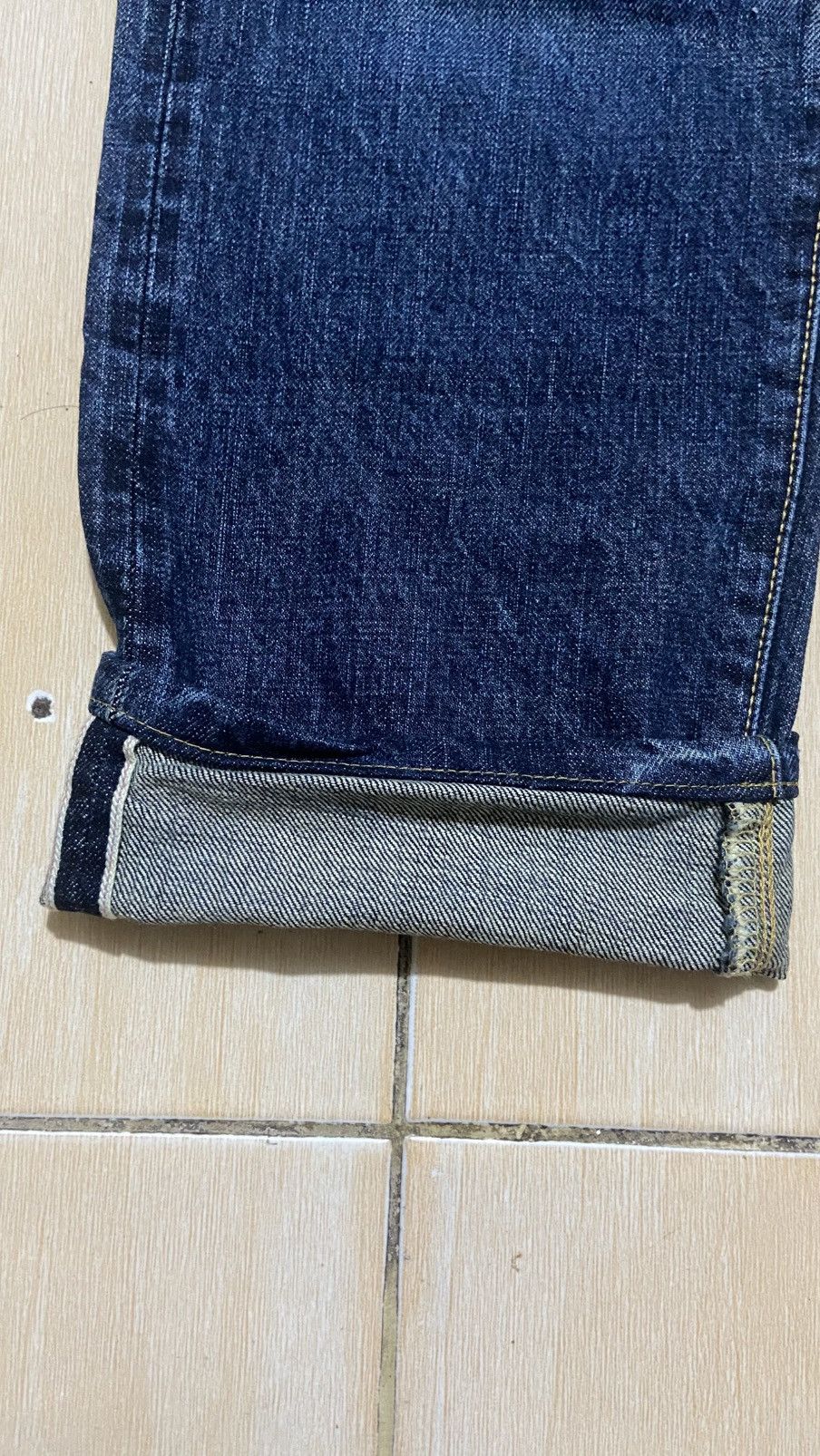 Maison MIHARA YASUHIRO Selvedge Distressed Faded Blue Wash Mihara Yasuhiro Jeans Size US 31 - 3 Thumbnail