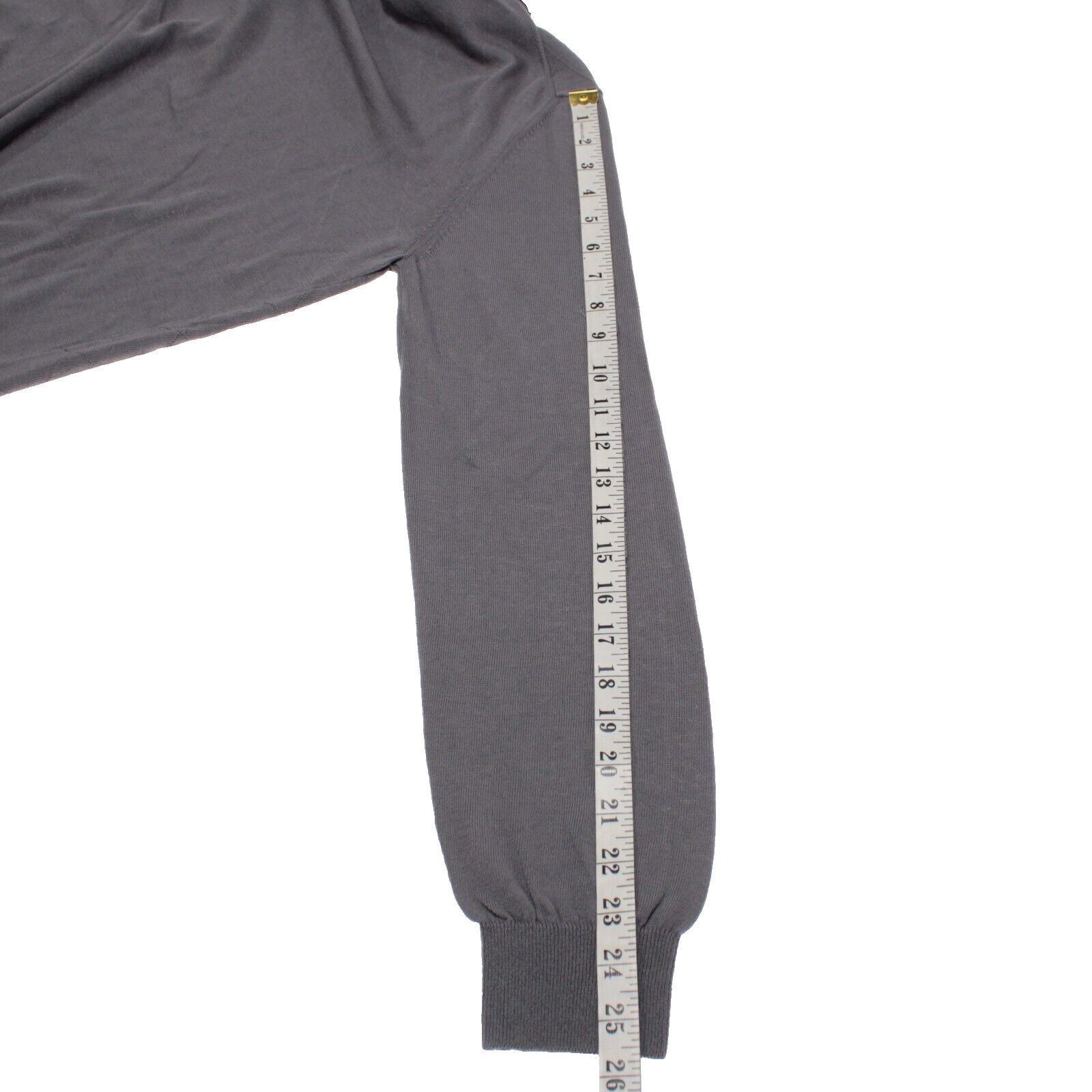 Luciano Barbera Luciano Barbera Sweater Size US L in Gray Size US L / EU 52-54 / 3 - 5 Thumbnail