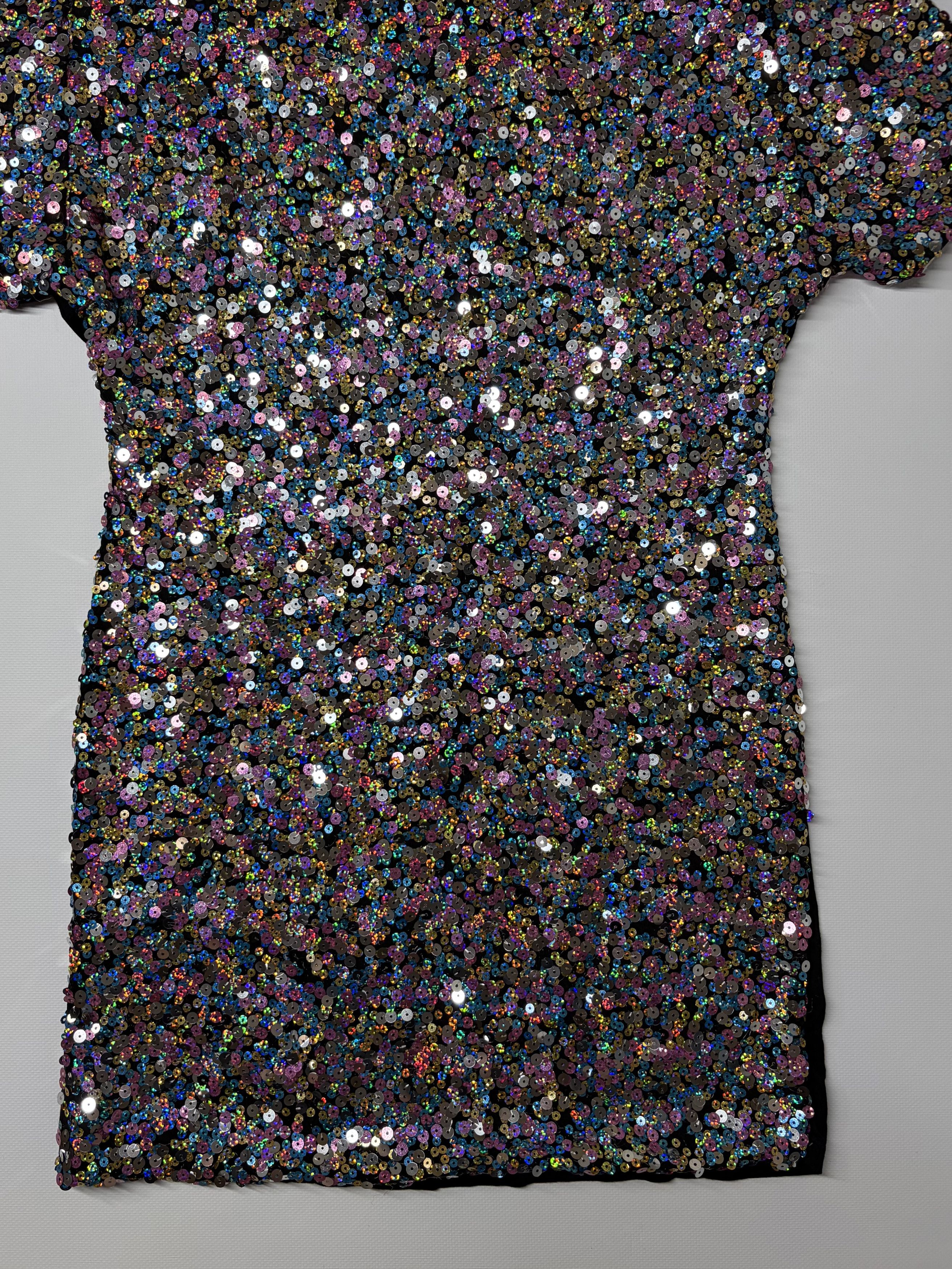Vintage Vintage Mini Dress Size L / US 10 / IT 46 - 4 Thumbnail