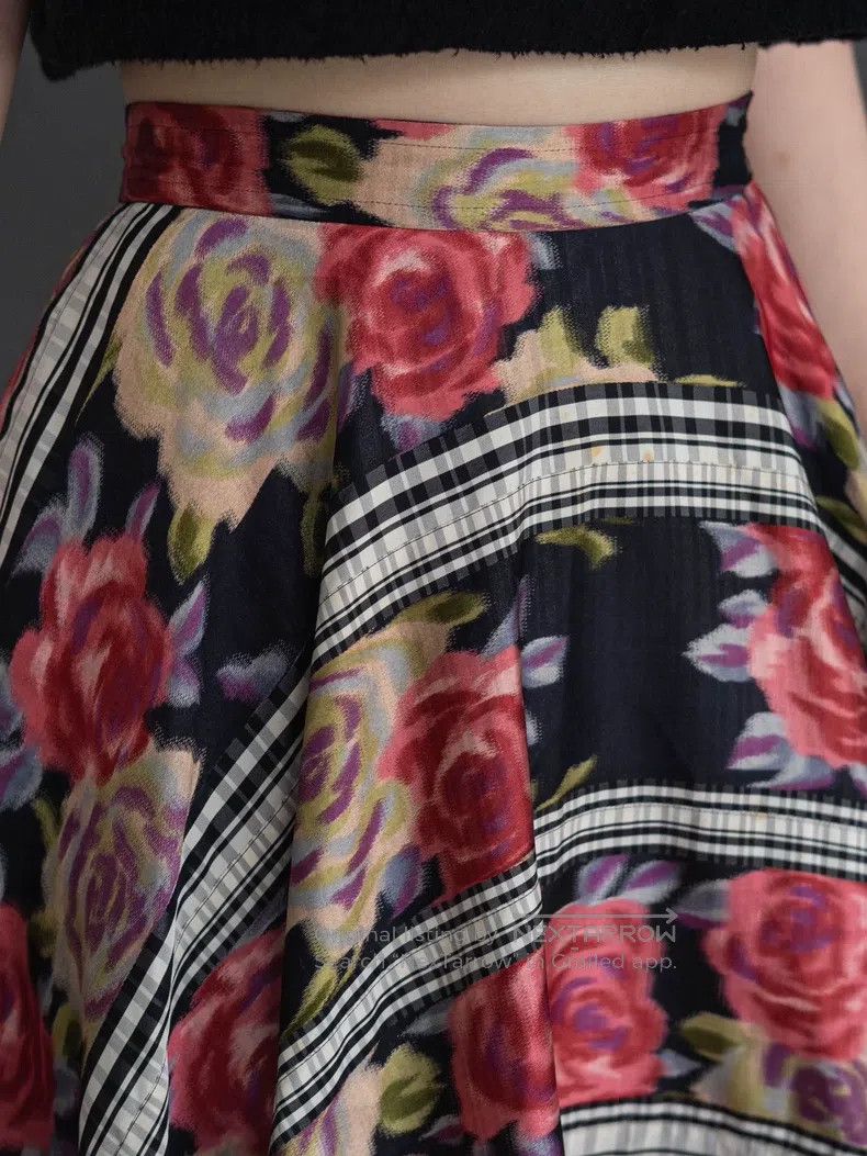 Comme des Garcons Comme Des Garcons size M Early Collection Psychedelic Rose Size 23" - 5 Thumbnail