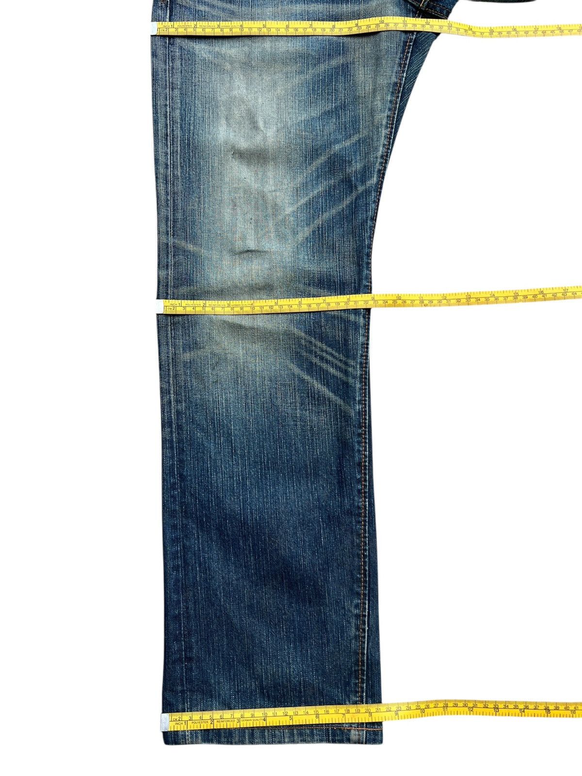 Edwin Vintage Edwin 403XV Distressed Denim Jeans 32x30 Size US 32 / EU 48 - 13 Thumbnail