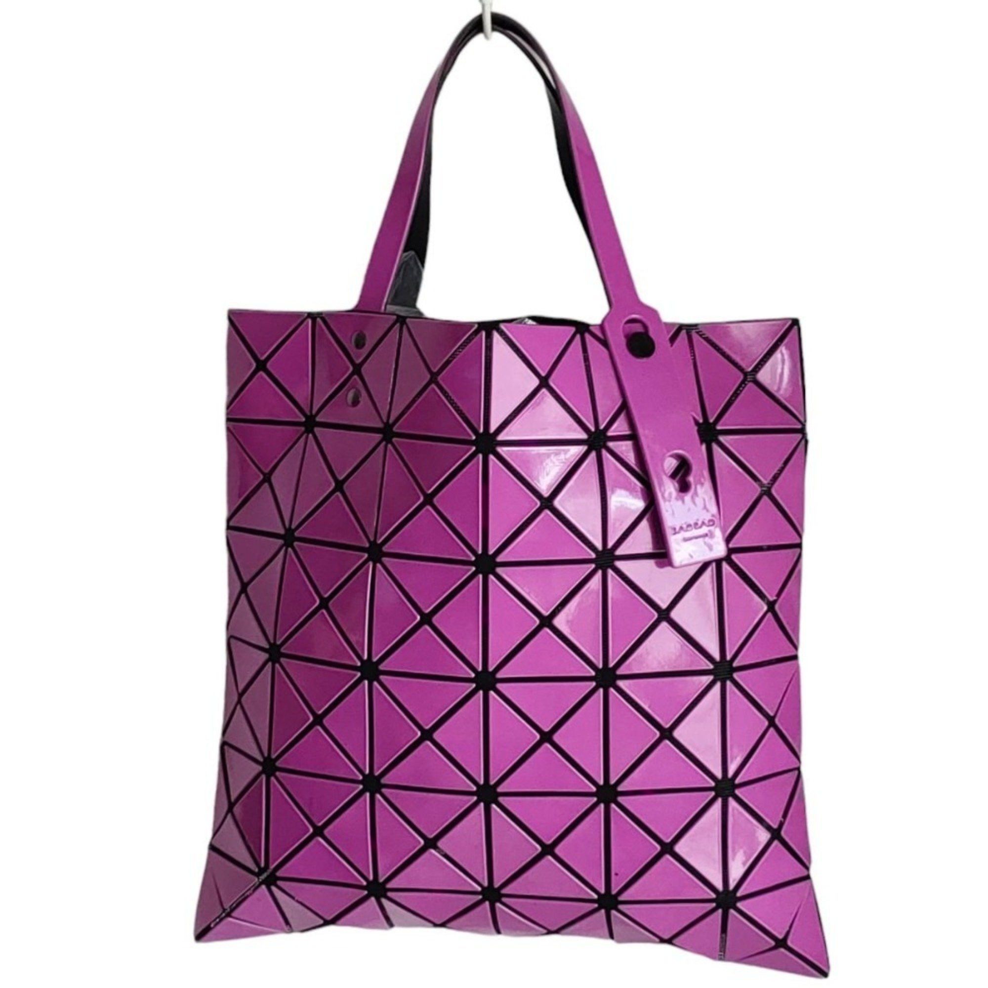 Baobao Issey Miyake Prism Tote Bag Handbag Purple Women's