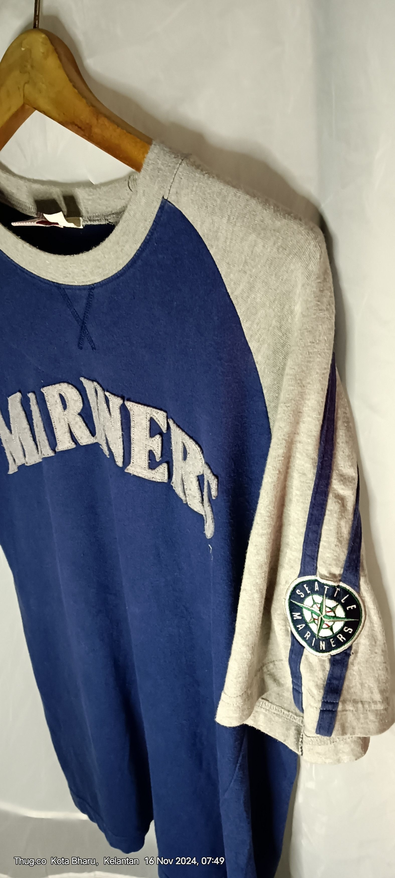 MLB Mariners seattle MLB oficial license sumitomo Size US XL / EU 56 / 4 - 4 Thumbnail