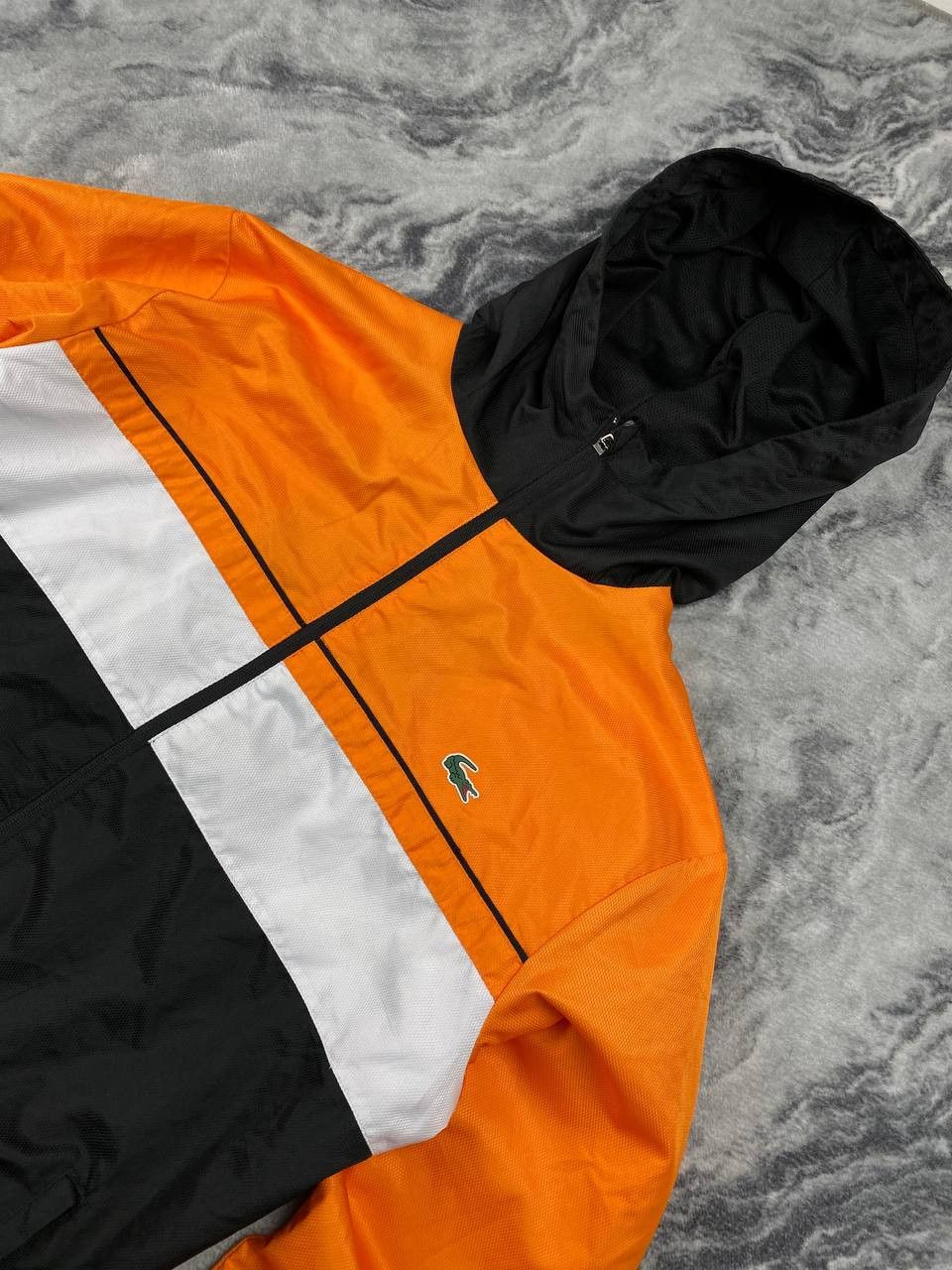 Lacoste Lacoste Sport Windbreaker Jacket Men Size M Orange Size US M / EU 48-50 / 2 - 2 Thumbnail