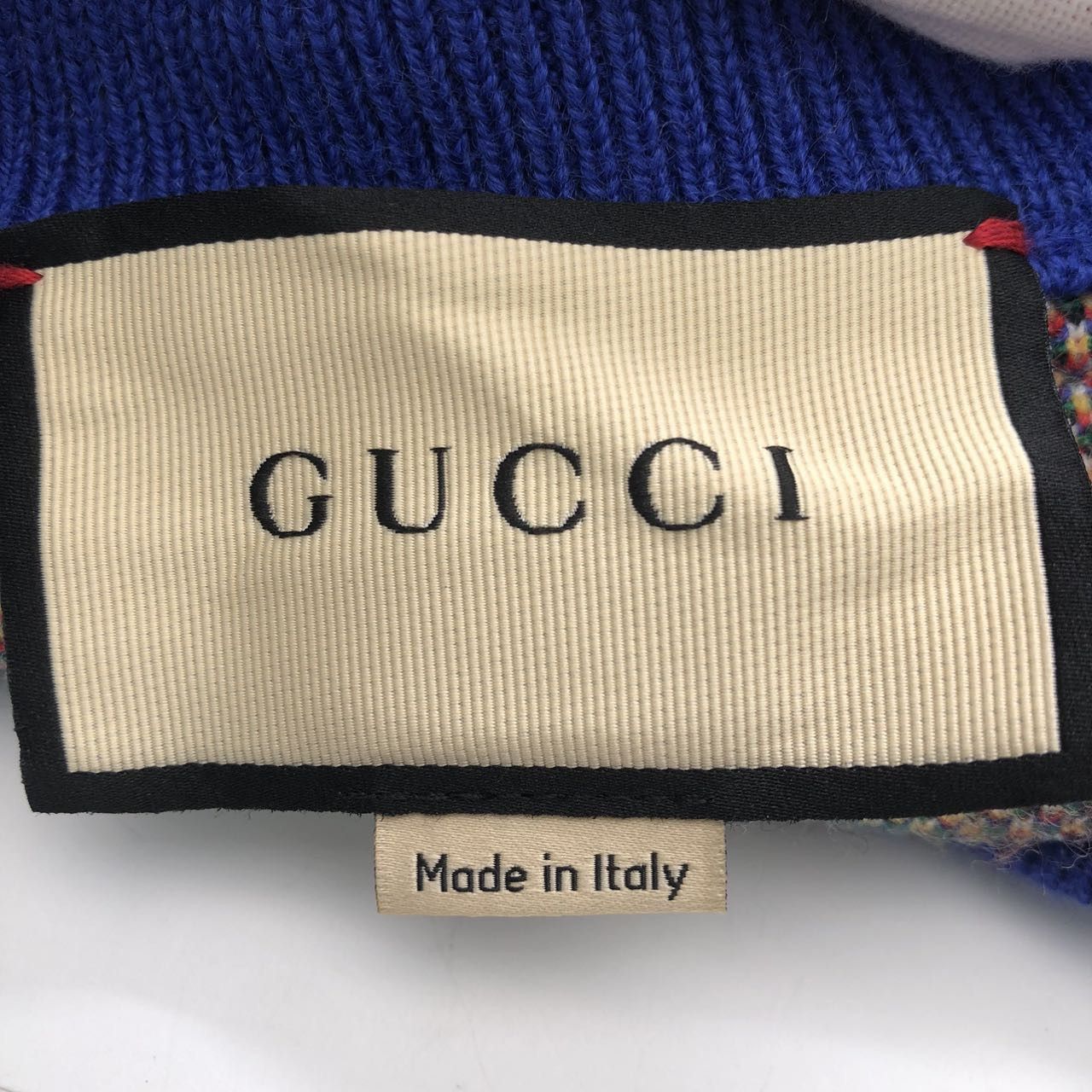 Gucci Gucci Dragon Baby Logo Long Sleeve Sweater Men Blue K26WX Size US XXS / EU 40 - 5 Thumbnail