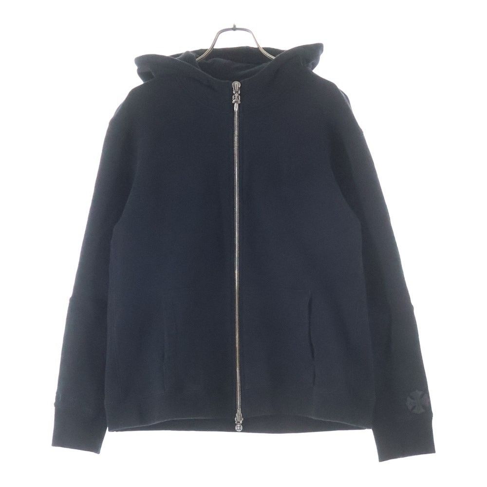 Chrome Hearts Chrome Hearts GRP Y NOT Leather Patchwork Zip-Up