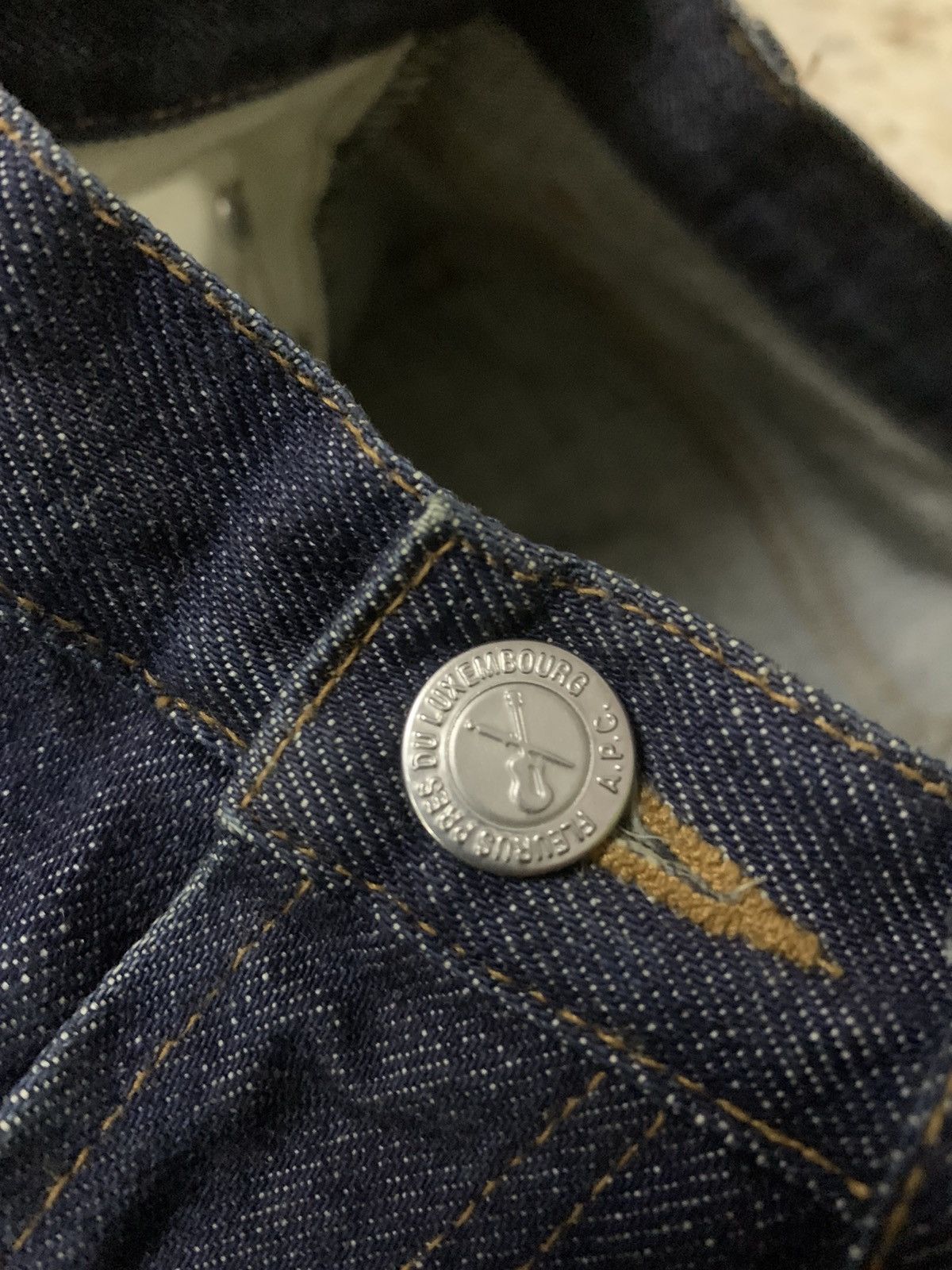 A.P.C. 💥A.p.c Rue De Fleurus Paris Denim Size 27" / US 4 / IT 40 - 3 Thumbnail