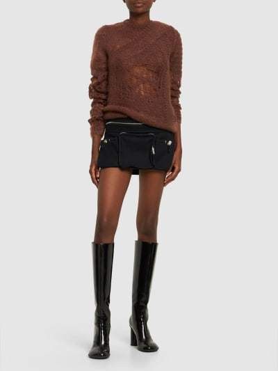Rick Owens o1s1v1n0724 Sweaters in Brown Size US XL / EU 56 / 4 - 2 Thumbnail