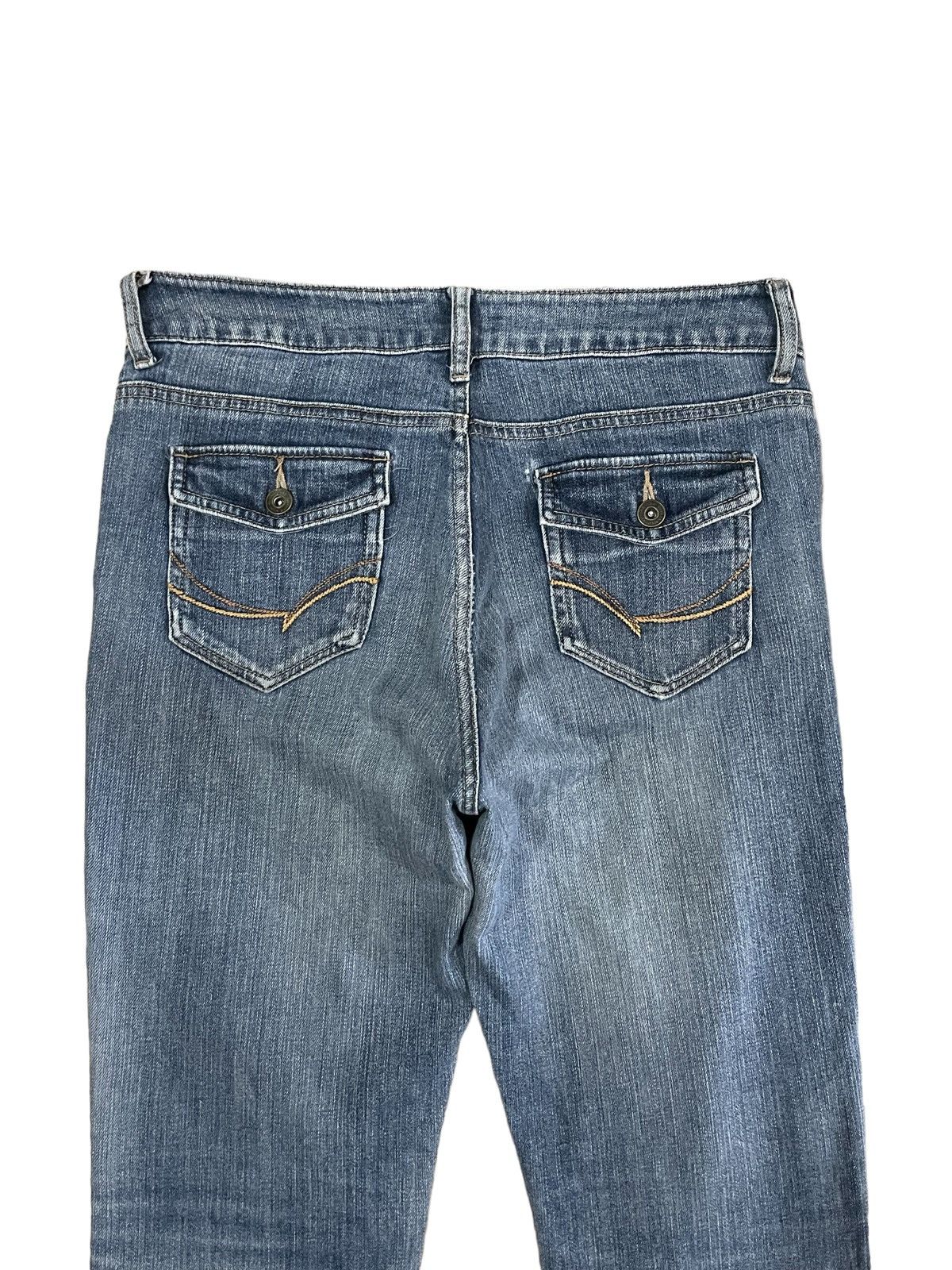 Japanese Brand Vintage Japanese Denim Streetwear Blue Wash Bootcut Jeans Size US 30 / EU 46 - 8 Thumbnail