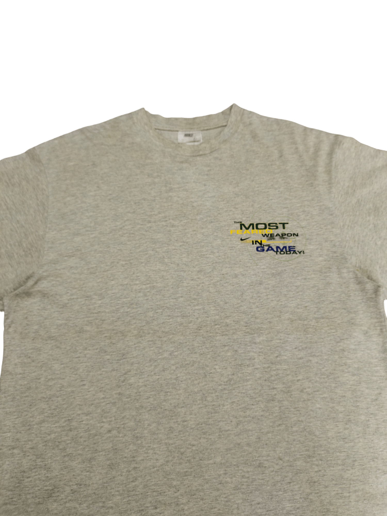 Nike Vintage 90s Nike Ronaldo #9 Brazilian footballer T-Shirt Size US L / EU 52-54 / 3 - 9 Thumbnail
