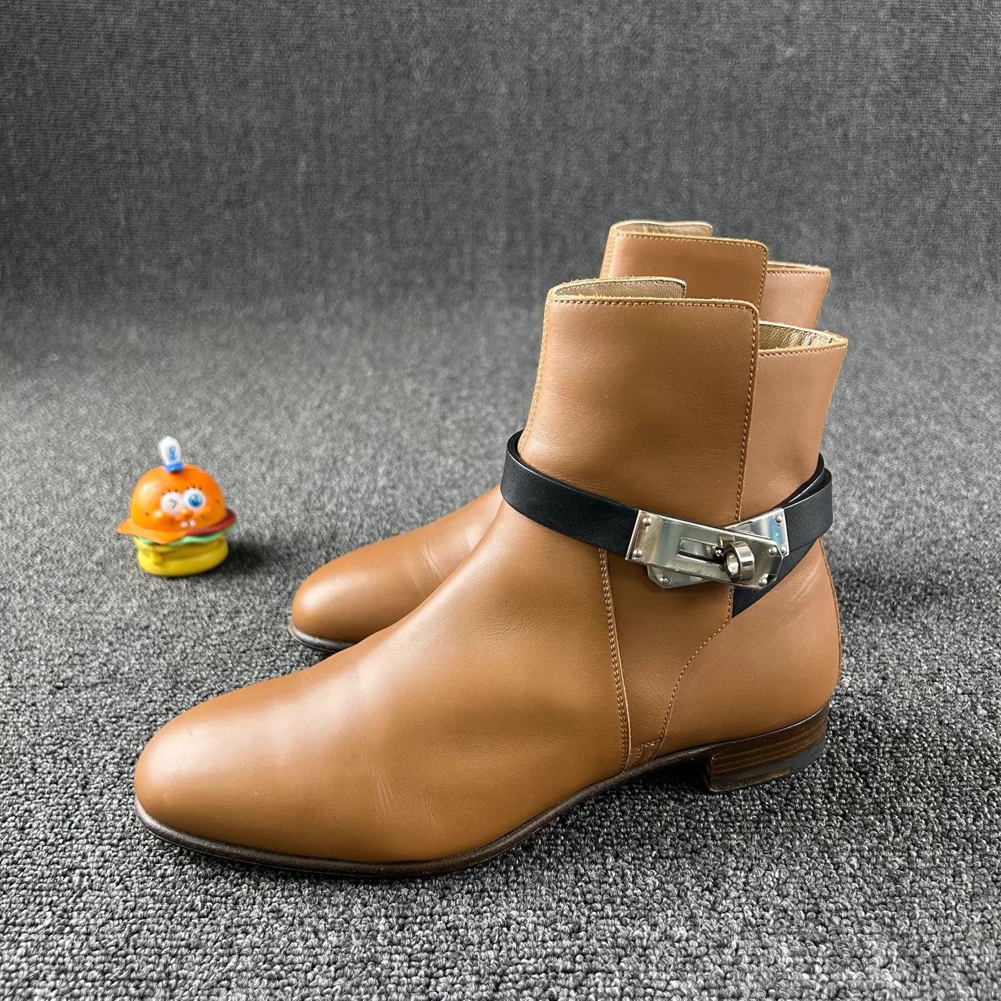 Hermes Hermes Kelly Short Boots 36 Kelly Lock Size US 5.5 / IT 35.5 - 1 Thumbnail