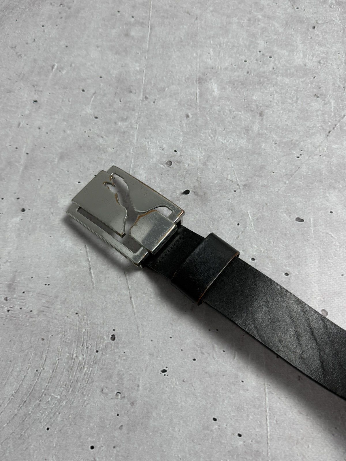 Hysteric Glamour Vintage Y2K Puma Affliction Style Big Buckle Leather Belt Size ONE SIZE - 2 Thumbnail
