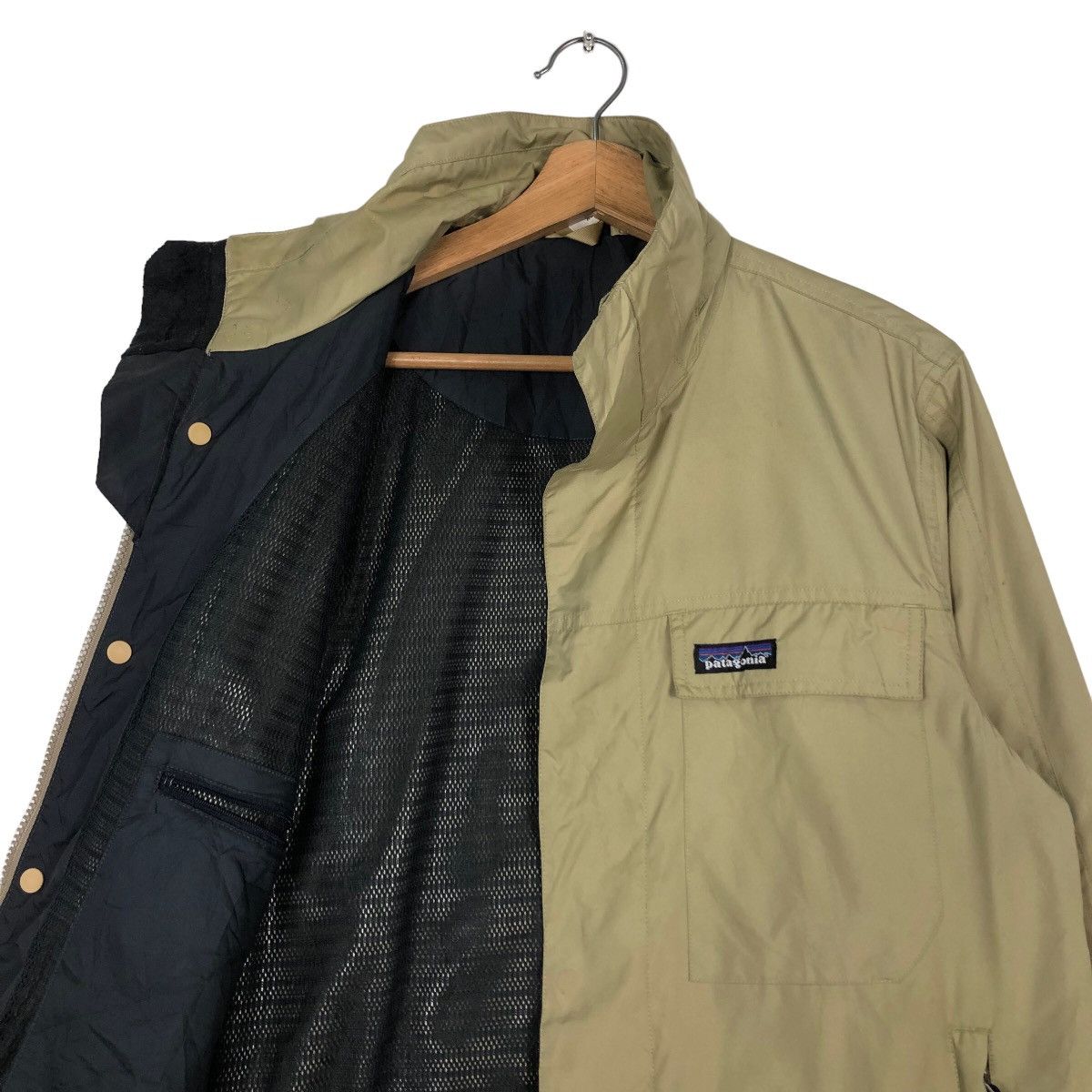 Japanese Brand 🔥Hiking Outside Survival Zipper Jacket Patagonia Size US XS / EU 42 / 0 - 12 Thumbnail