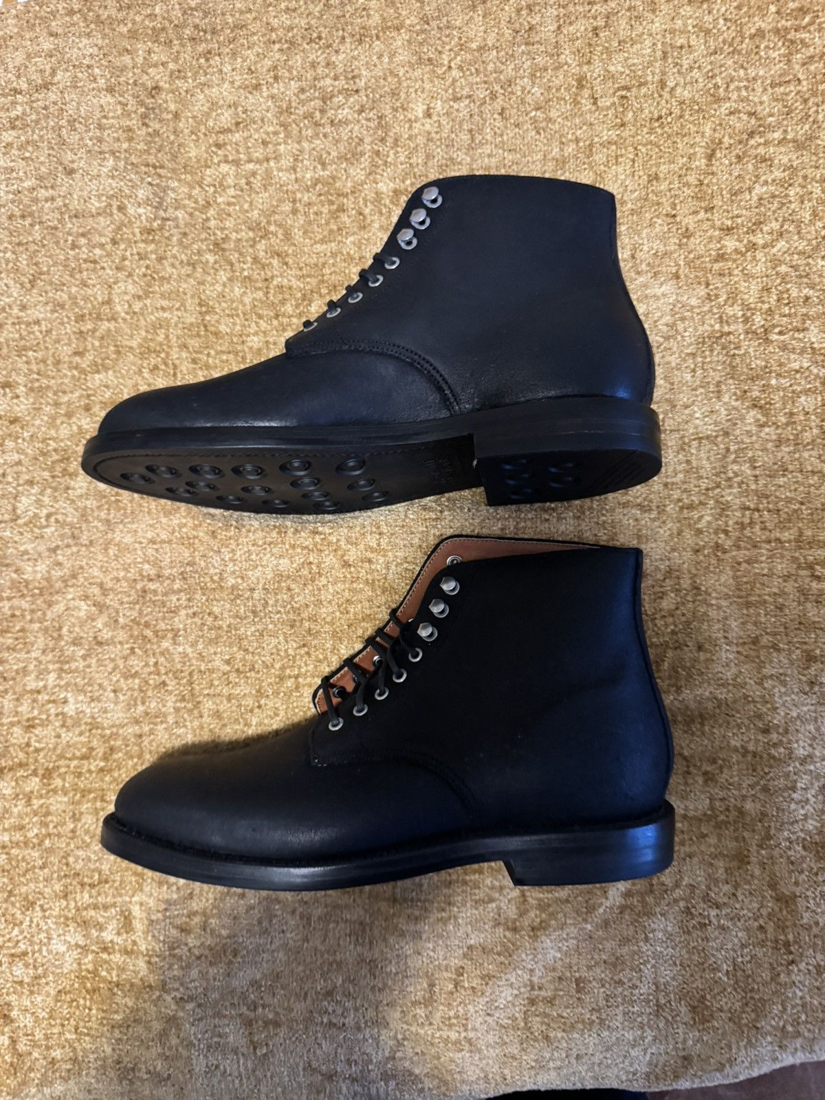 Grant Stone Grant Stone Edward Boots - Black Waxed Commander - Size 7D Size US 7 / EU 40 - 5 Thumbnail