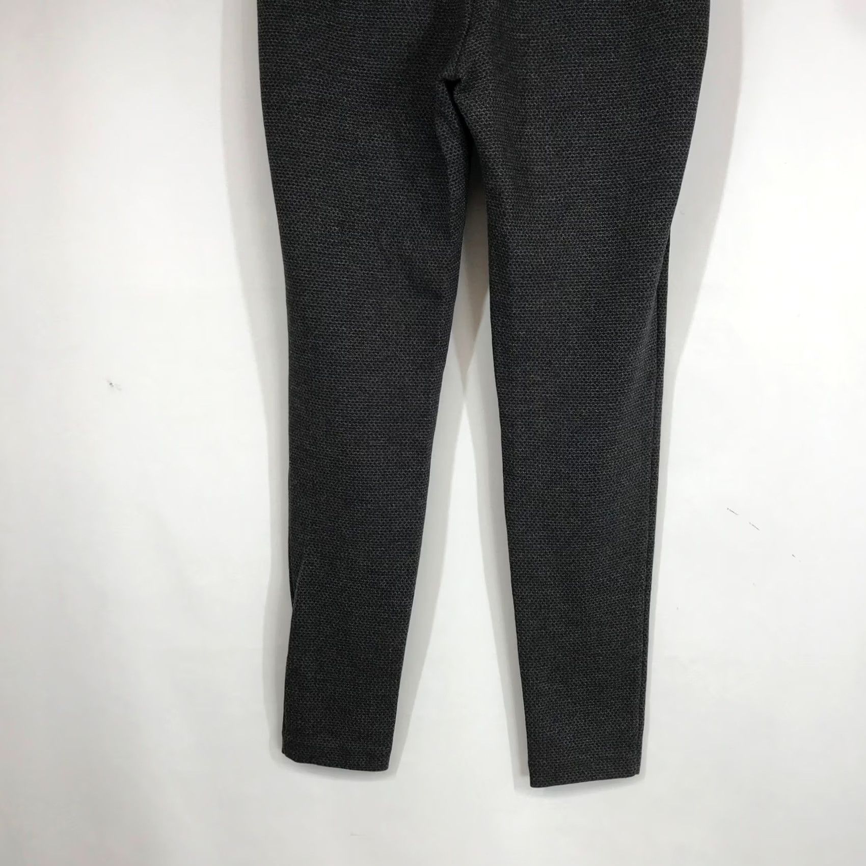 J. Jill J. Jill Leggings Gray Textured Ponte Knit Slim Fit Size M Charcoal Womens Pants Size 32" / US 10 / IT 46 - 6 Thumbnail
