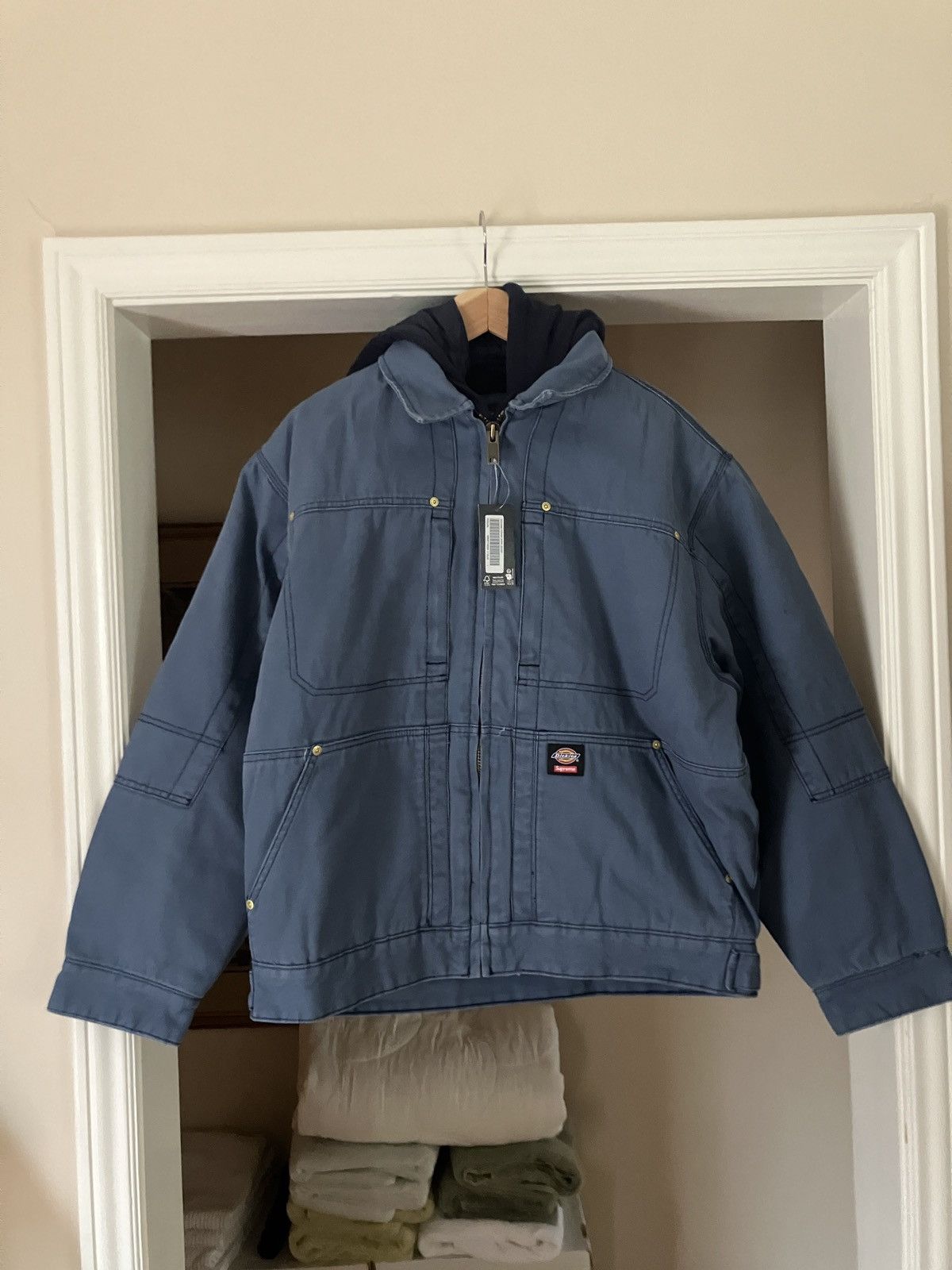 Dickies × Supreme FW24 Supreme/Dickies Hooded Work Jacket