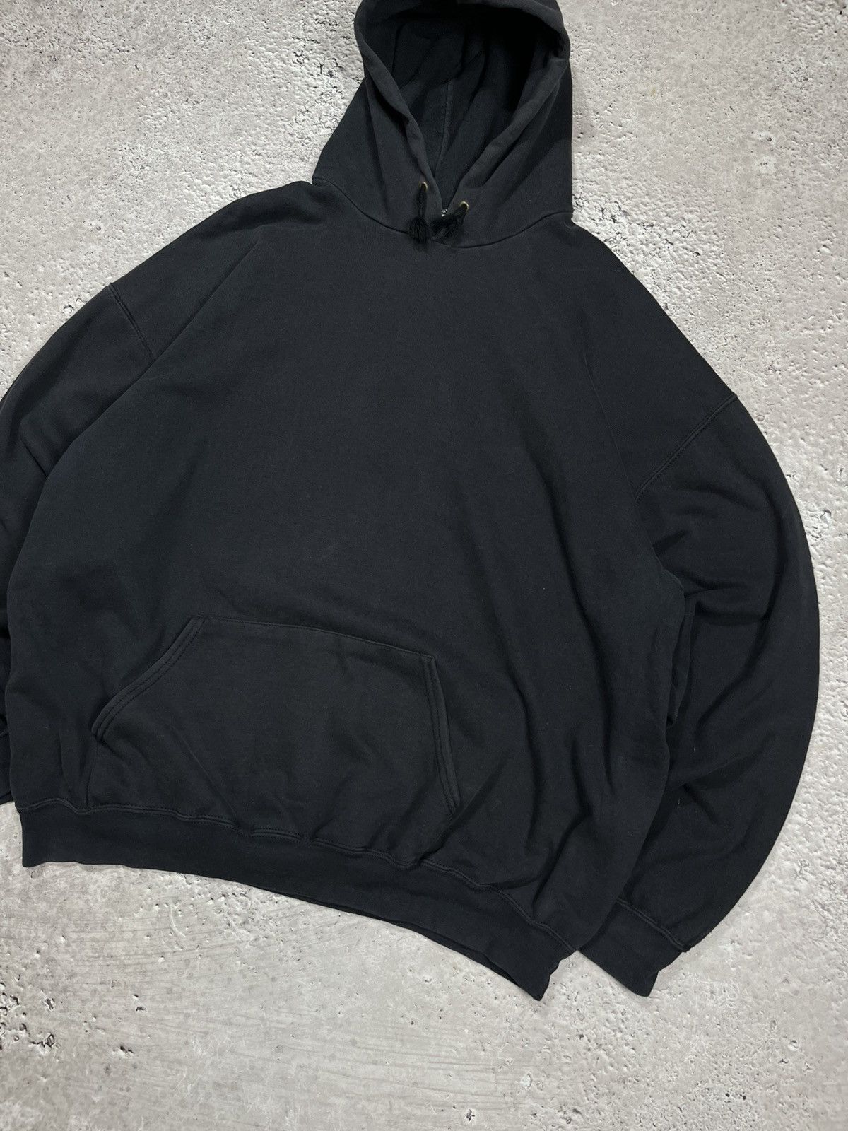 Fruit Of The Loom Y2K Fruit of the Loom Faded Oversize Hoodie Blank Basic XXL Size US XXL / EU 58 / 5 - 2 Thumbnail