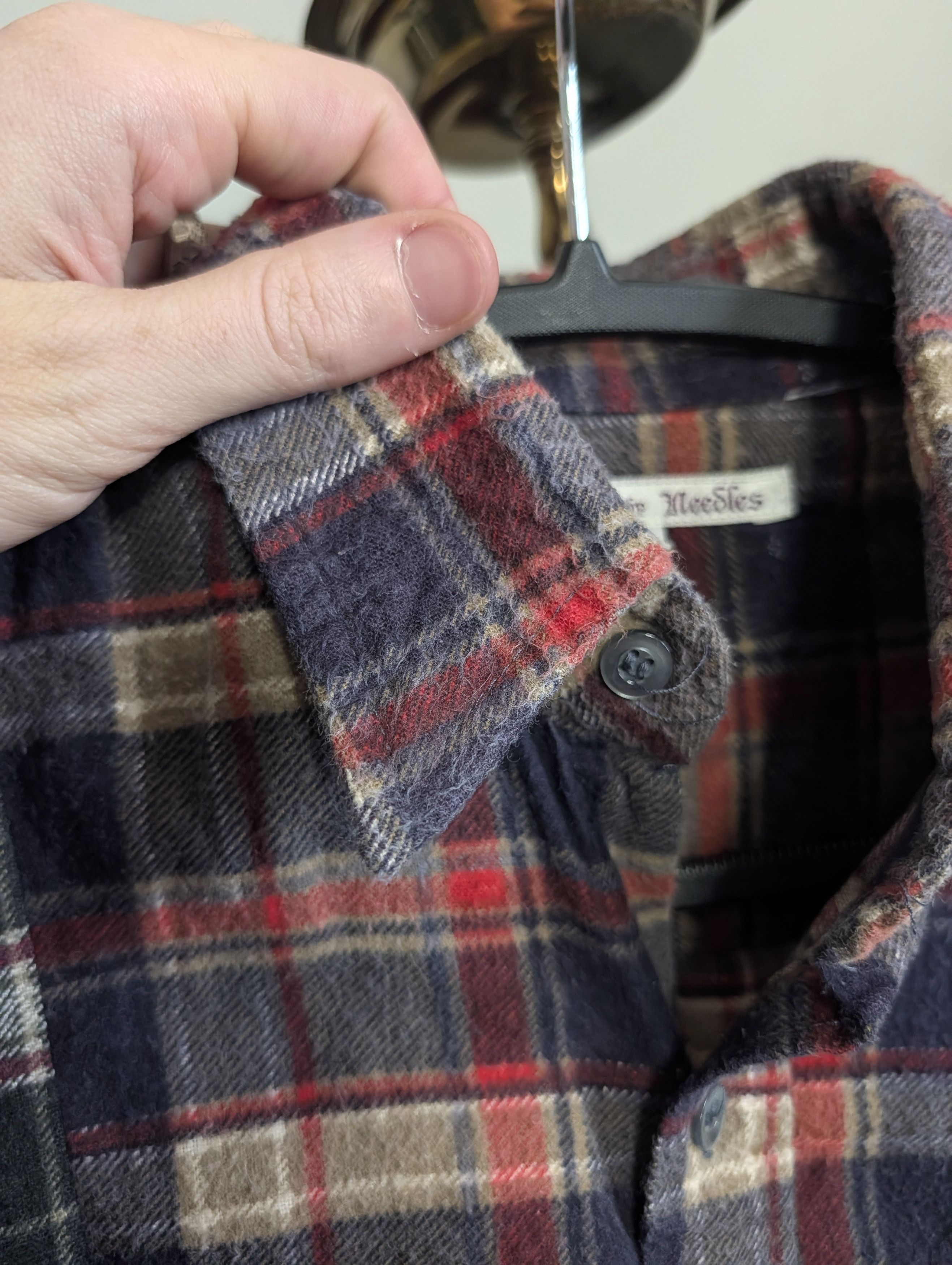 Needles REBUILD BY NEEDLES 1/1 Patchwork Flannel Shirt M Size US M / EU 48-50 / 2 - 3 Thumbnail