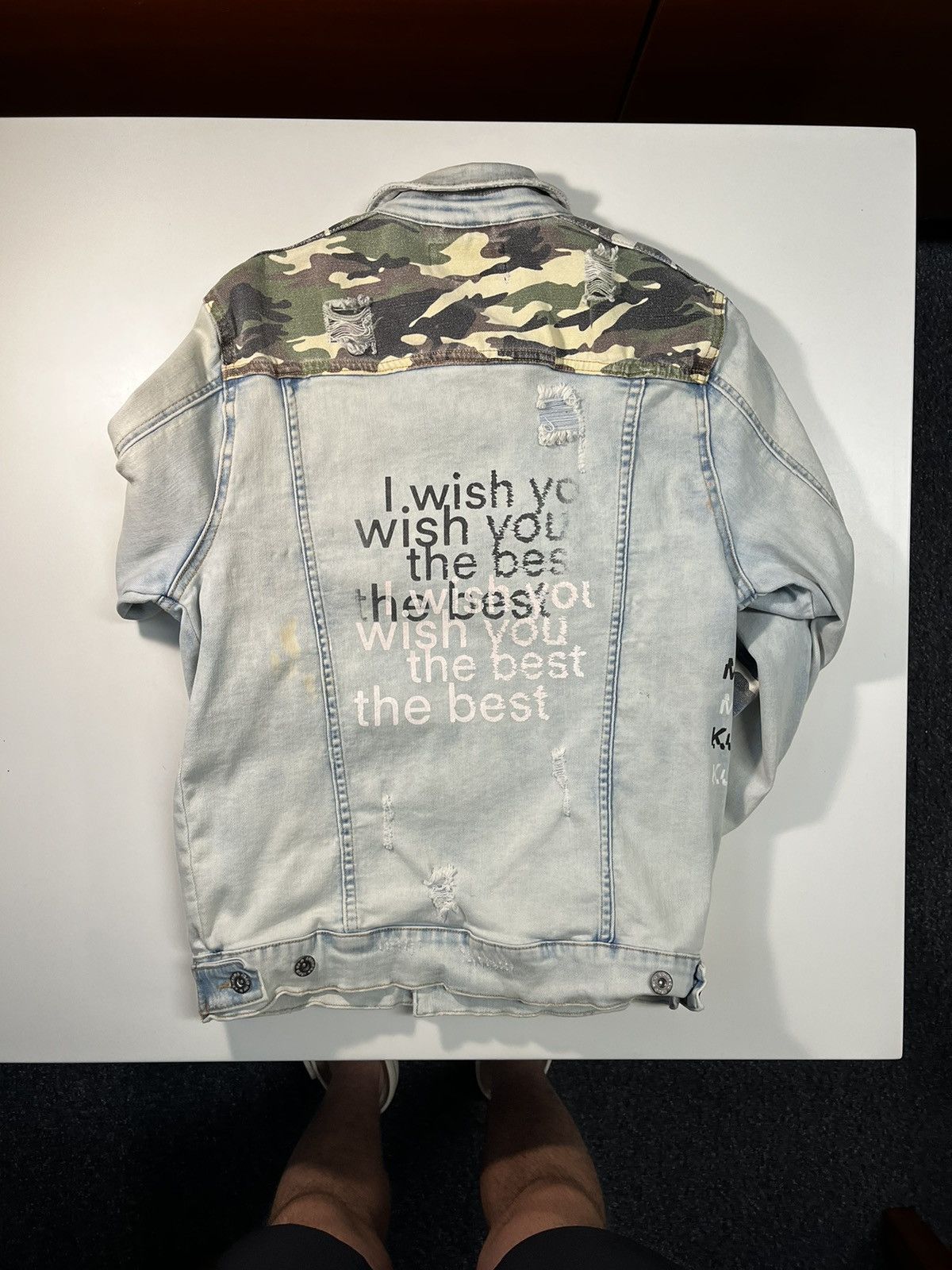 Arizona Jean Co. Kumba x Machai Custom Denim Jacket Size US S / EU 44-46 / 1 - 2 Thumbnail