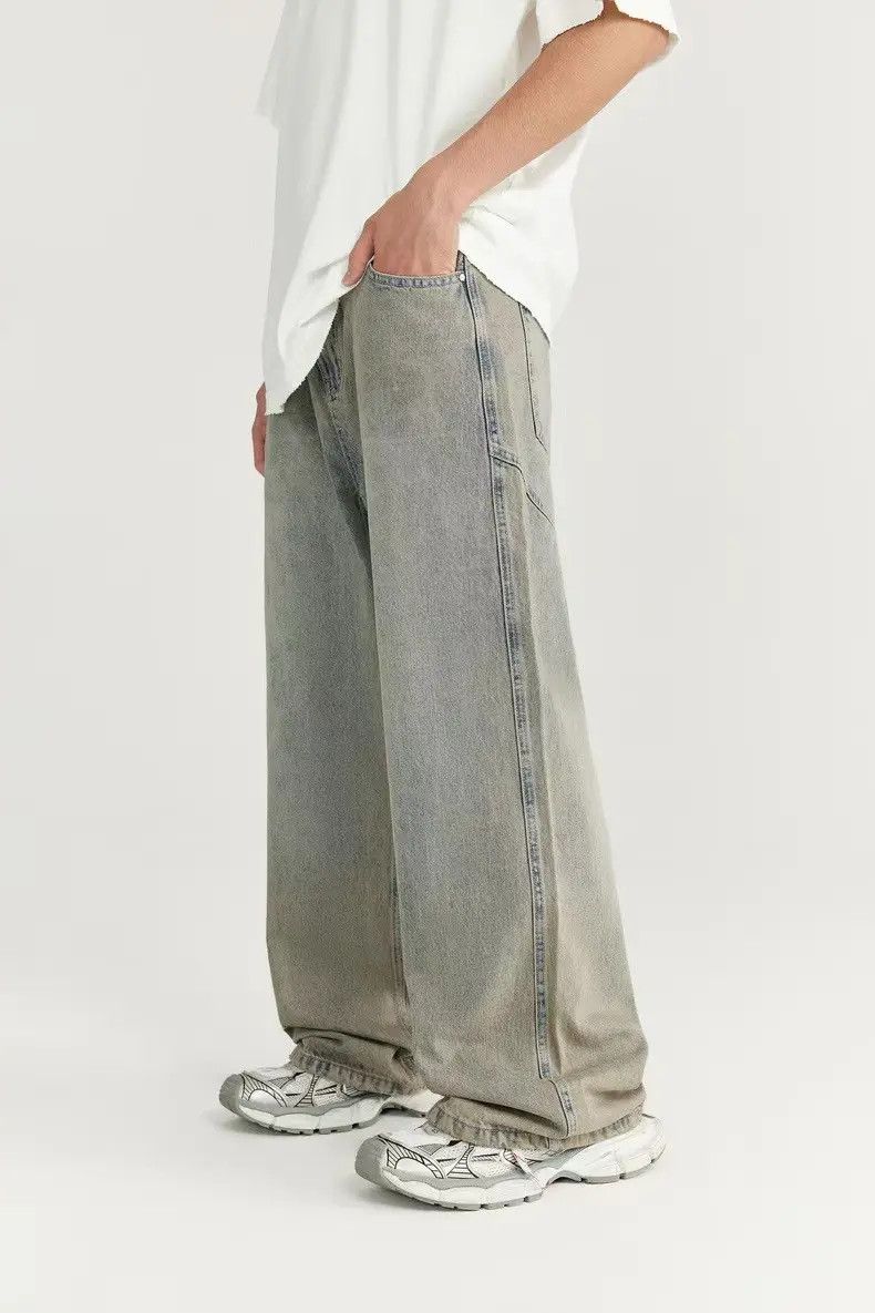 Designer × Japanese Brand Streetwear Hip Hop Loose Casual Jeans Size US 32 / EU 48 - 2 Thumbnail