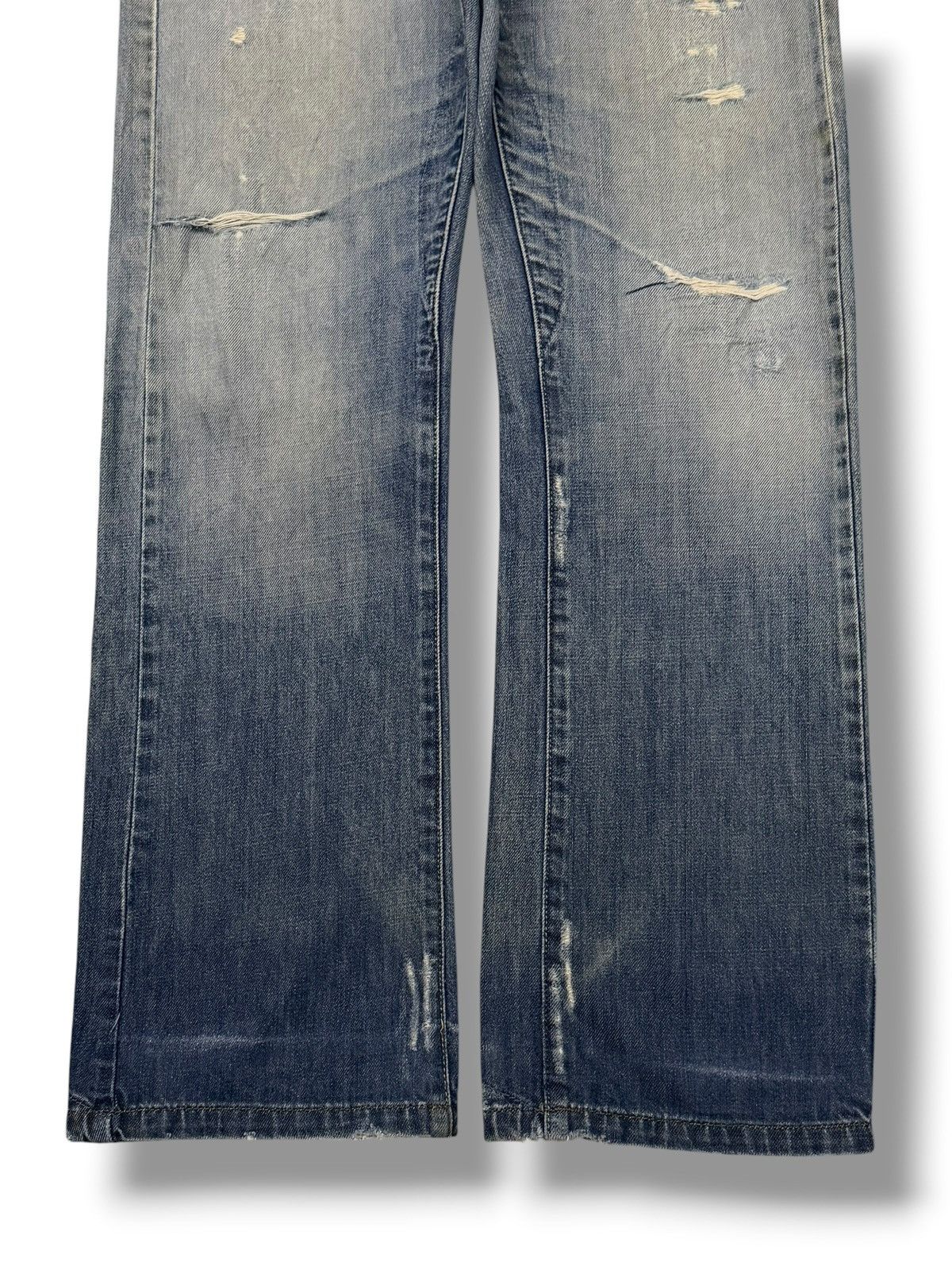 Zara Vintage Zara Man Denim Jeans | Vintage Fade | Wide Leg | W34 Size US 34 / EU 50 - 6 Thumbnail