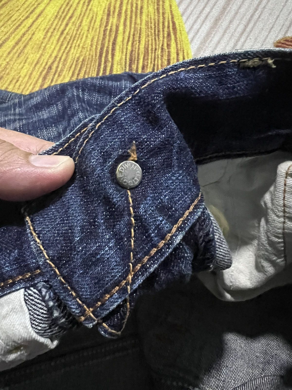 Edwin × If Six Was Nine × Japanese Brand 💥FLARE💥VINTAGE EDWIN 503 BLUE TRIP JEANS Size US 34 / EU 50 - 19 Thumbnail