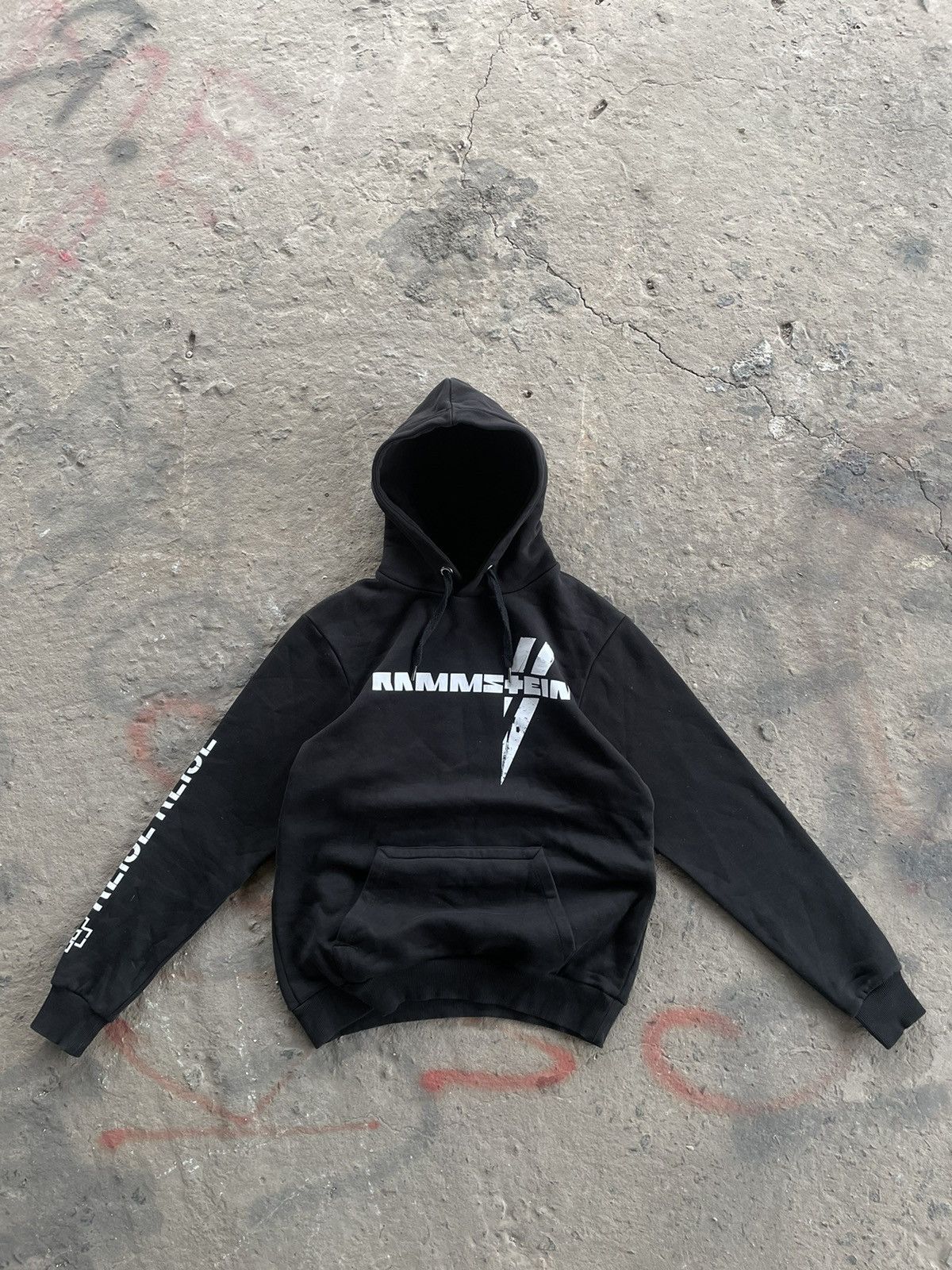 Band Tees × Vintage RARE VINTAGE HOODIE RAMMSTEIN REISE REISE Size US M / EU 48-50 / 2 - 2 Thumbnail