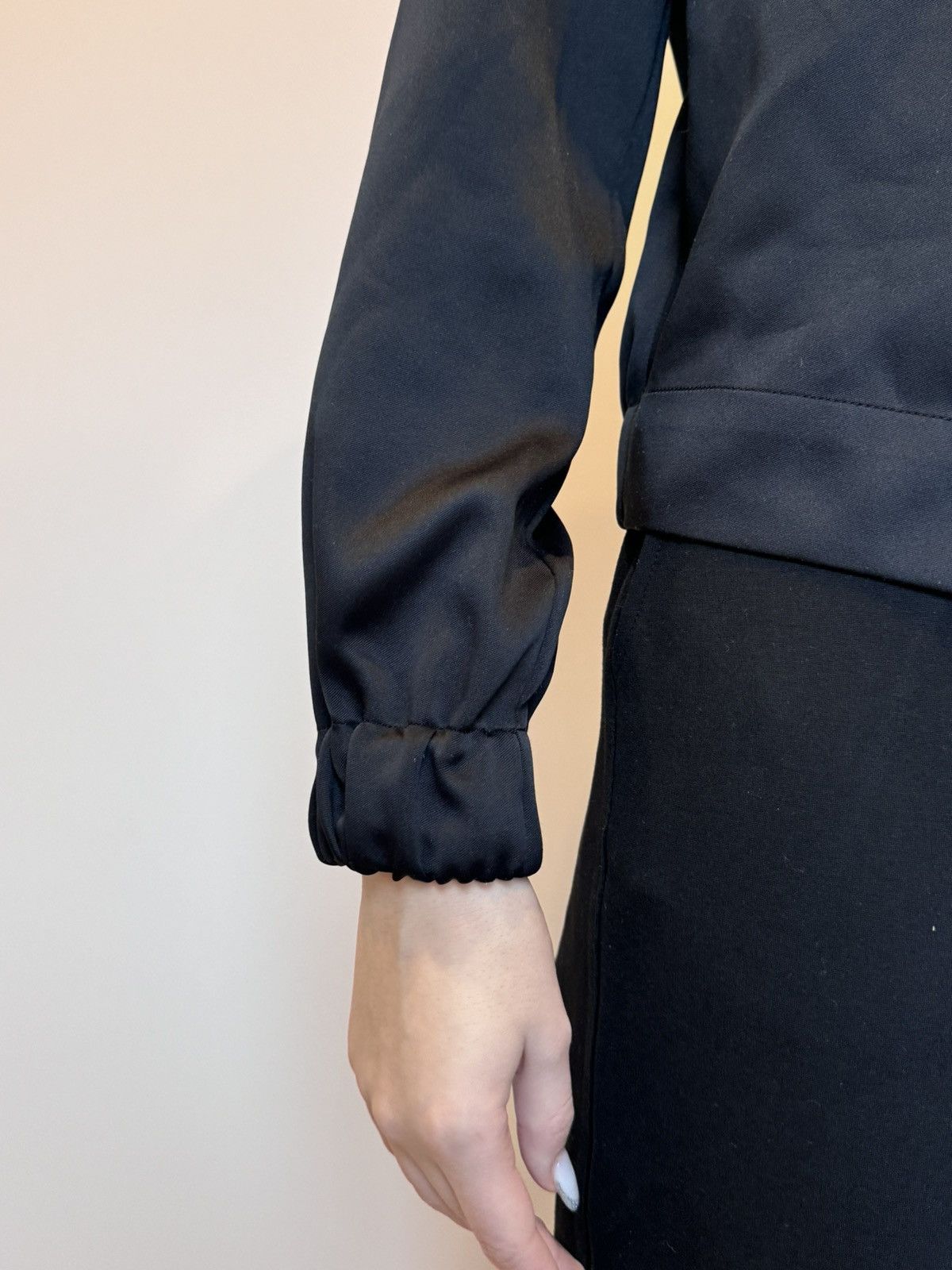 Cop Copine × Japanese Brand Cop. Copine Y2K Asymmetric Jacket Like Rick Owens Size XS / US 0-2 / IT 36-38 - 6 Thumbnail