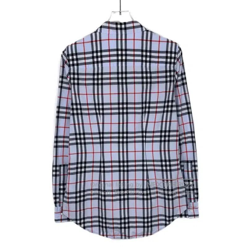 Burberry Burberry Blue Cotton Check Shirt for Women. Size XXS / US 00 / IT 34 - 2 Thumbnail