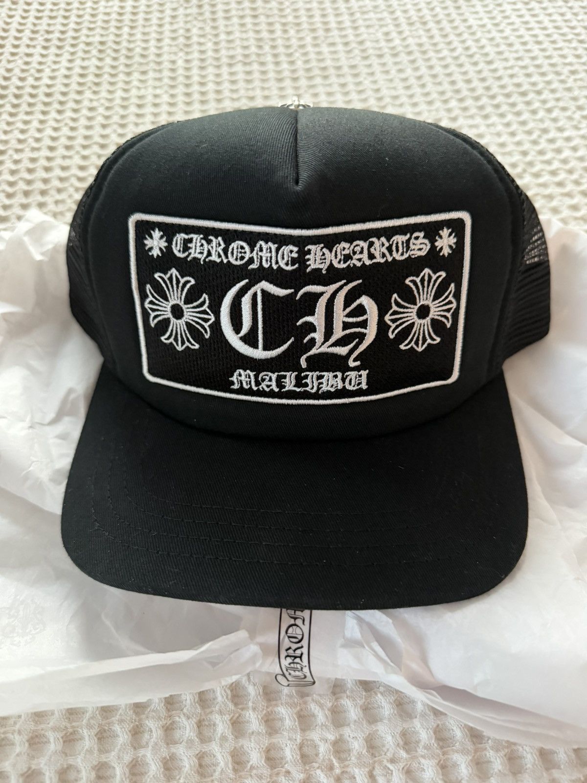 Chrome Hearts CHROME HEARTS TRUCKER HAT MALIBU EXCLUSIVE Size ONE SIZE - 1 Thumbnail