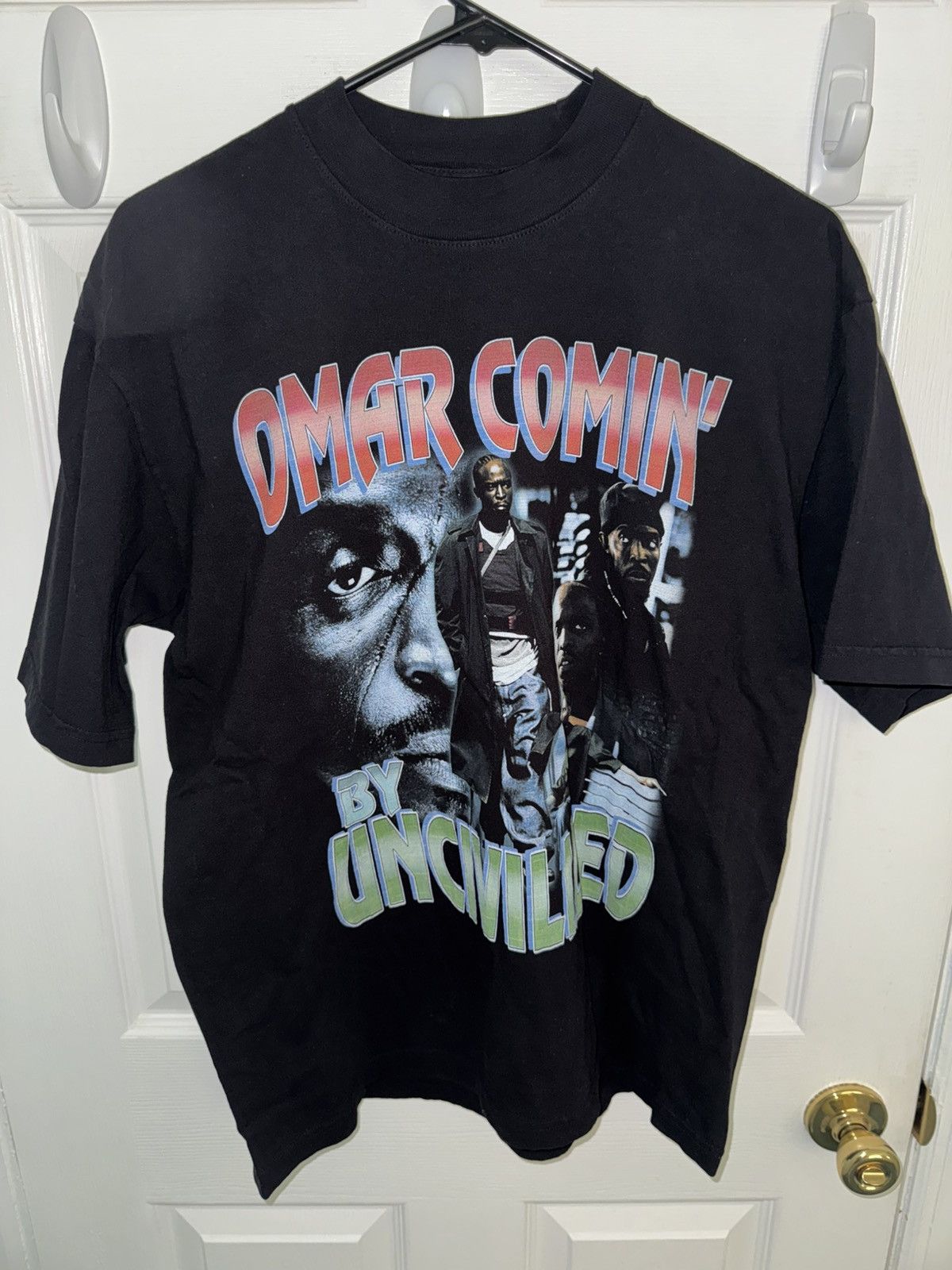 Other UNCIVILIZED Omar Comin The Wire HBO T-Shirt Medium Vintage Size US M / EU 48-50 / 2 - 1 Thumbnail