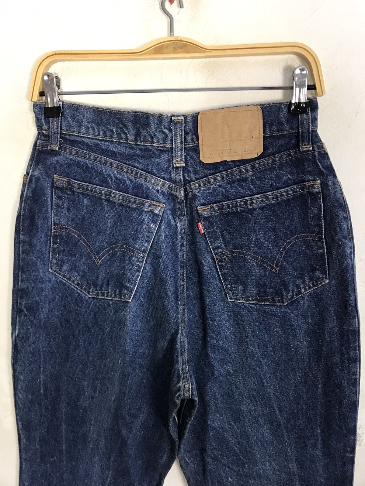 Levi's Vintage Clothing Levi's Strauss 80s 505 26505-0217 Talon Zip Denim Jeans Size 27" / US 4 / IT 40 - 8 Thumbnail