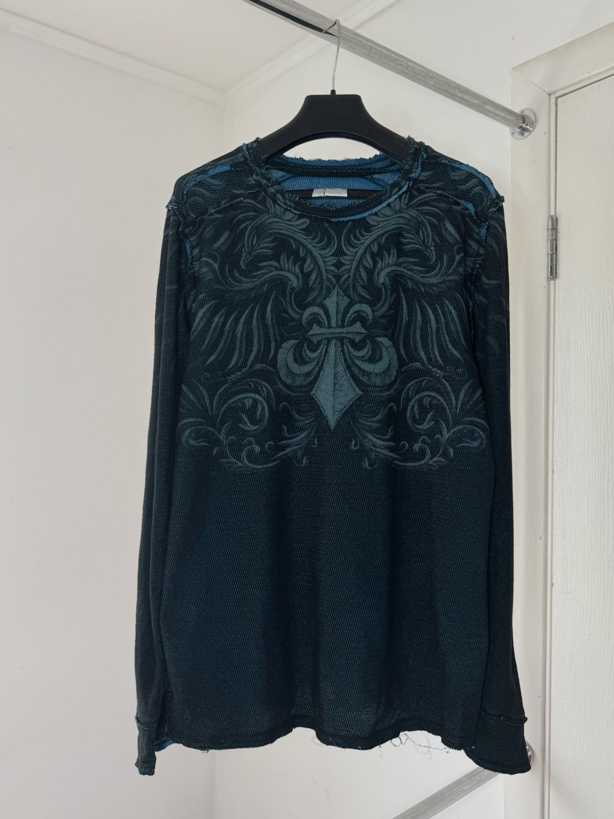 Affliction Affliction Double Sided Sweater Blue XL Size US XL / EU 56 / 4 - 12 Thumbnail