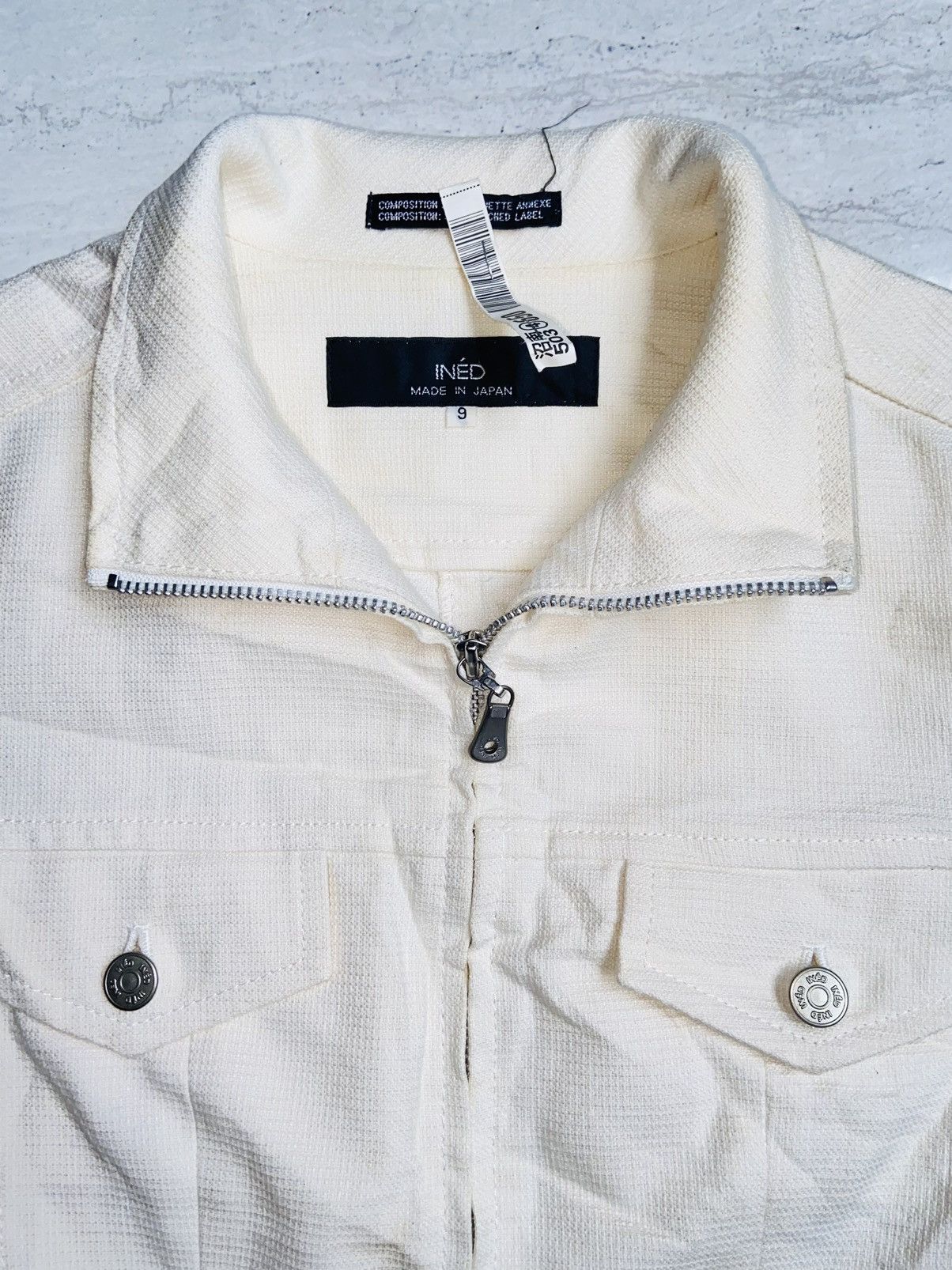 Yohji Yamamoto INED Made in Japan Zip Jacket Size US S / EU 44-46 / 1 - 4 Thumbnail
