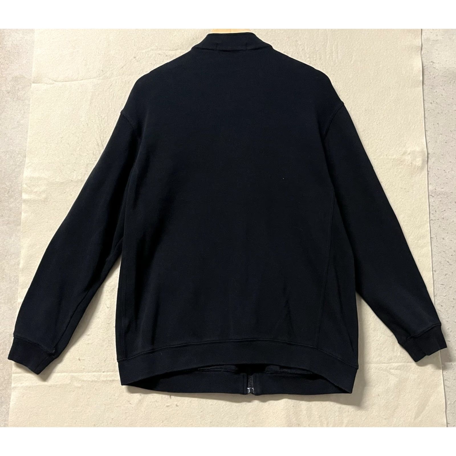 X-LARGE Lion Lord Men's Full Zip Sweatshirt Jacket Black XL Sleeves Long Zip Pockets Breathable Heavyweight Knit Cotton Polyester Golf Casual Size US XL / EU 56 / 4 - 2 Thumbnail