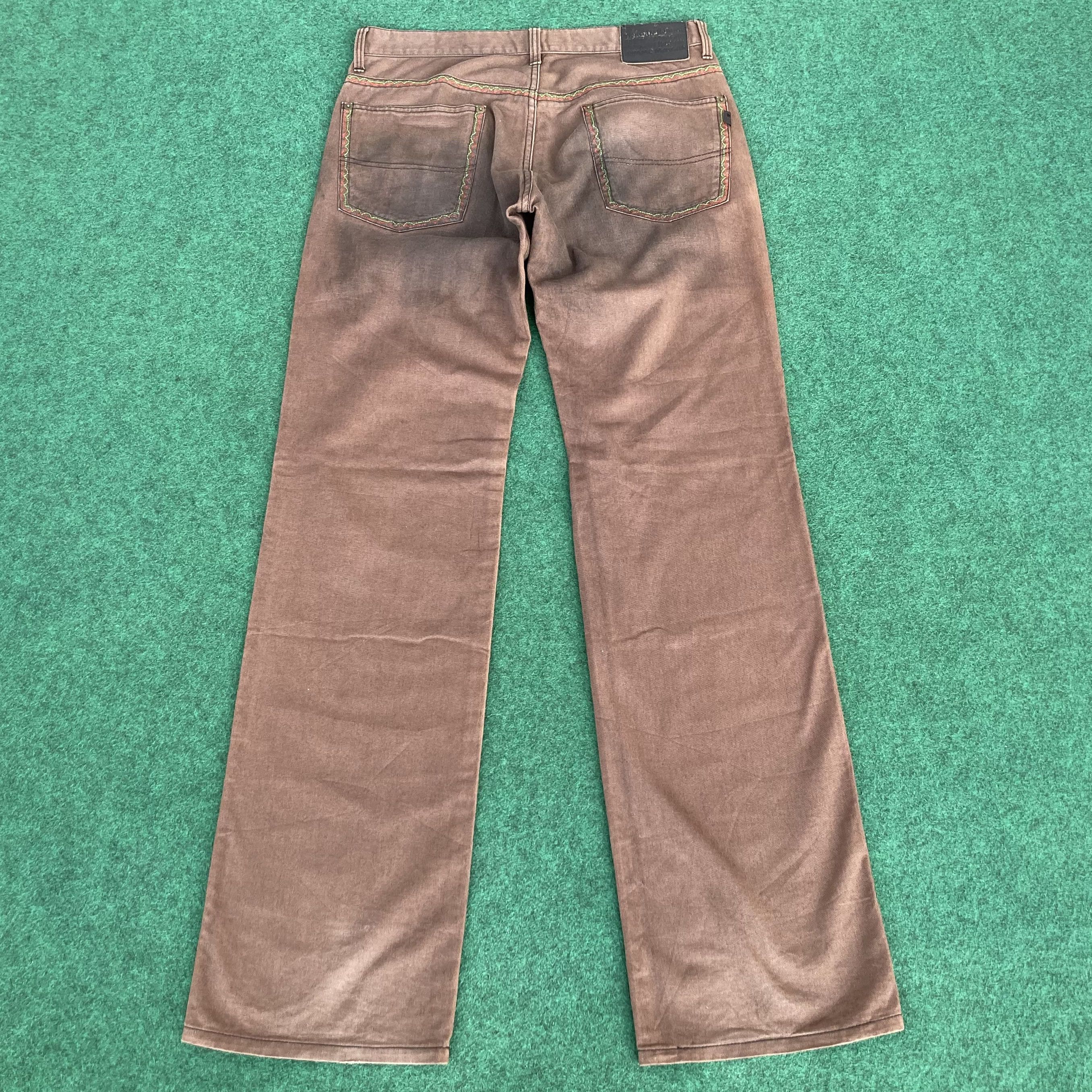 Japanese Brand Vtg Morgans Rockers Faded Pant Trouser Sz 31 Jeans Size US 31 - 7 Thumbnail