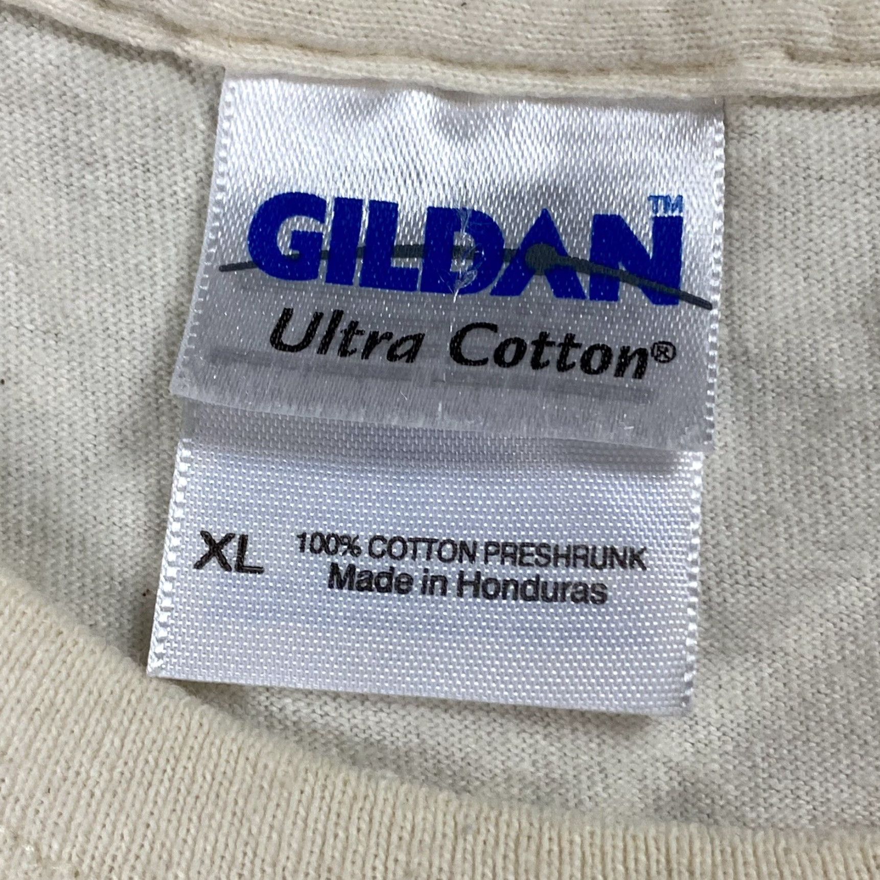 Gildan VINTAGE GILDAN WD-45 FARM AGRICULTURE SHIRT XL IVORY CREME 80s USA MENS Size US XL / EU 56 / 4 - 4 Thumbnail