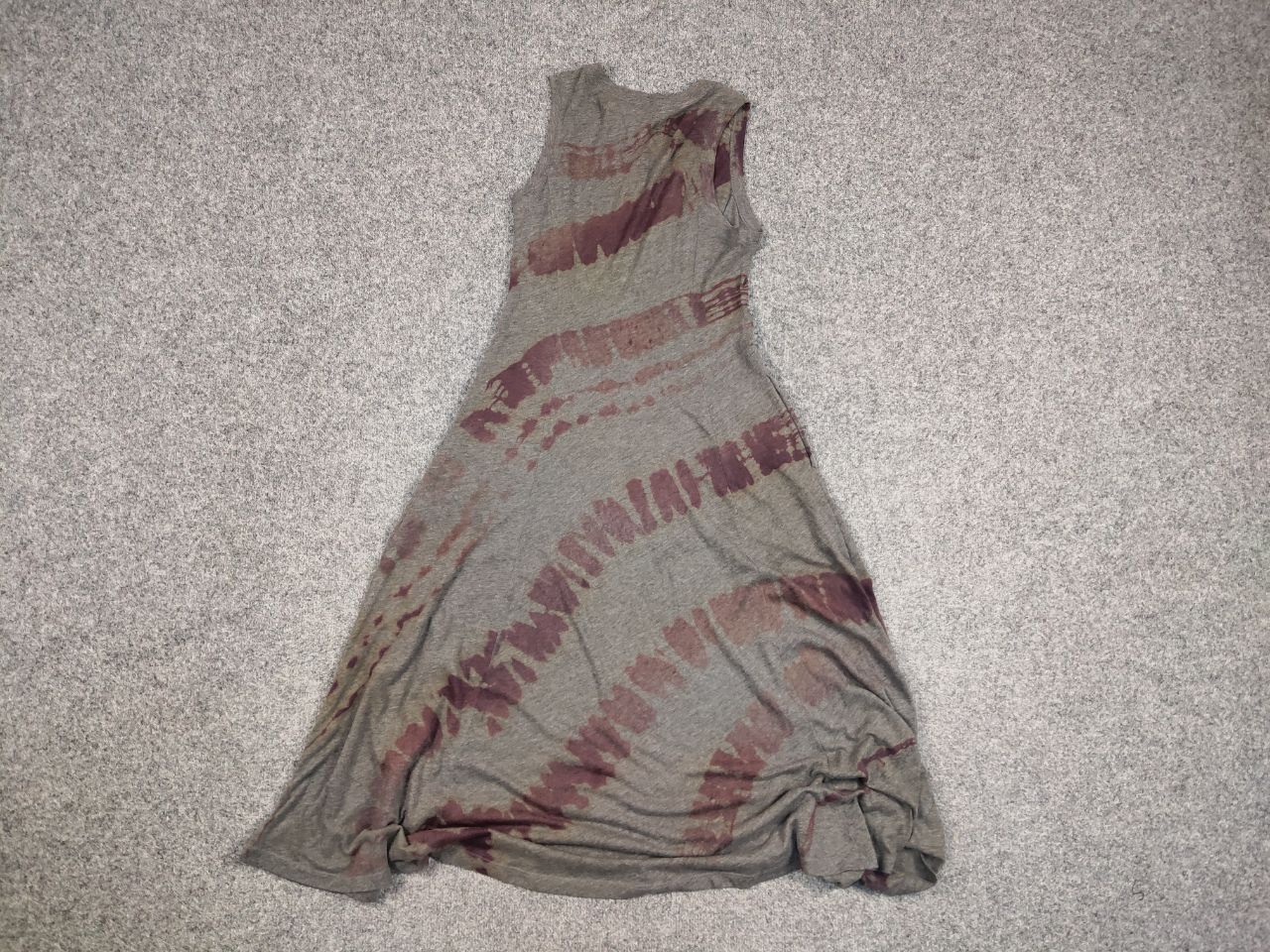 Other Raquel Allegra Hand Made USA A Line Light Gray Art Dress Size M / US 6-8 / IT 42-44 - 10 Thumbnail