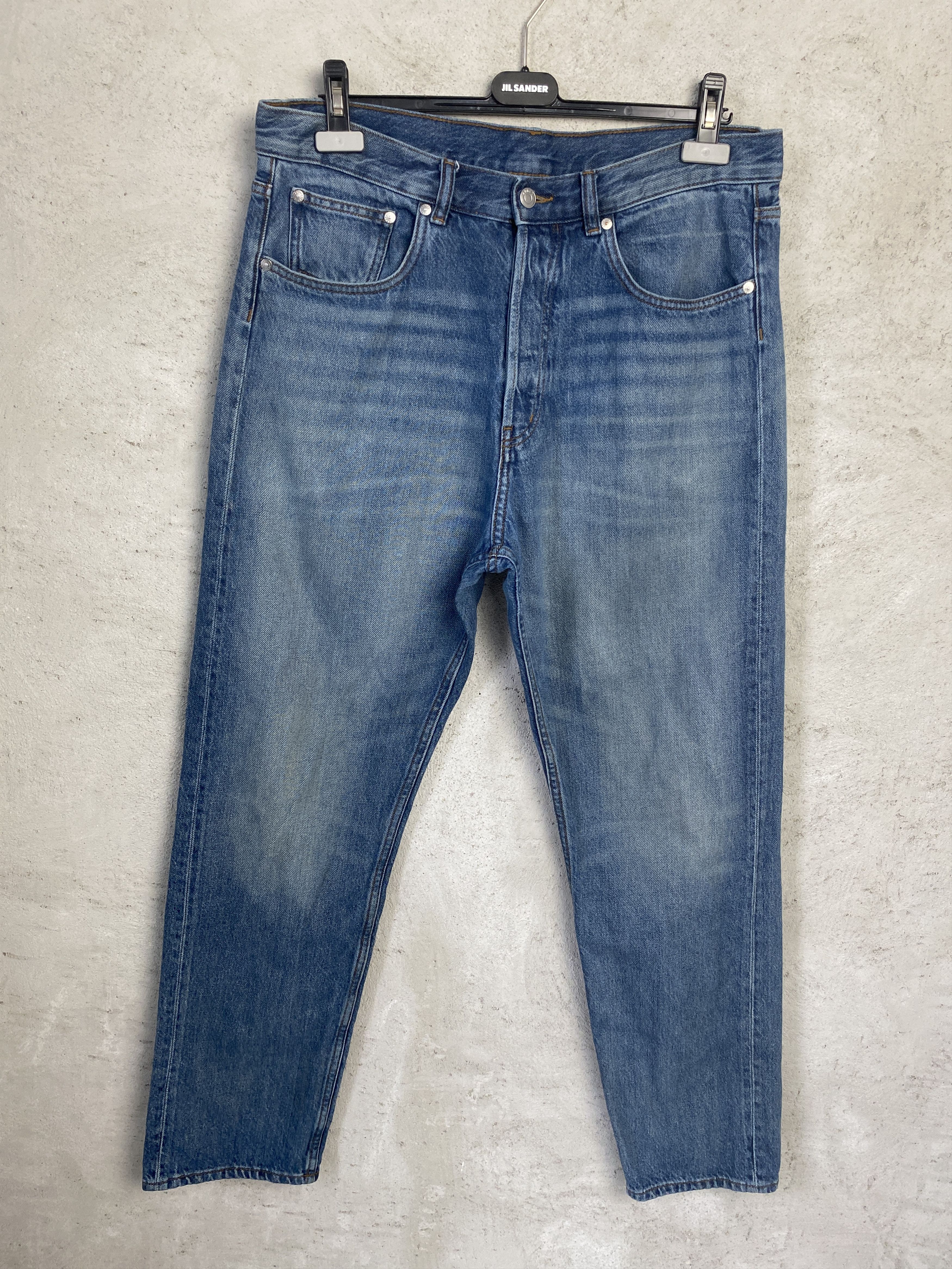 Arket Arket Coast Relaxed Tapered Jeans denim pants Size US 34 / EU 50 - 1 Thumbnail